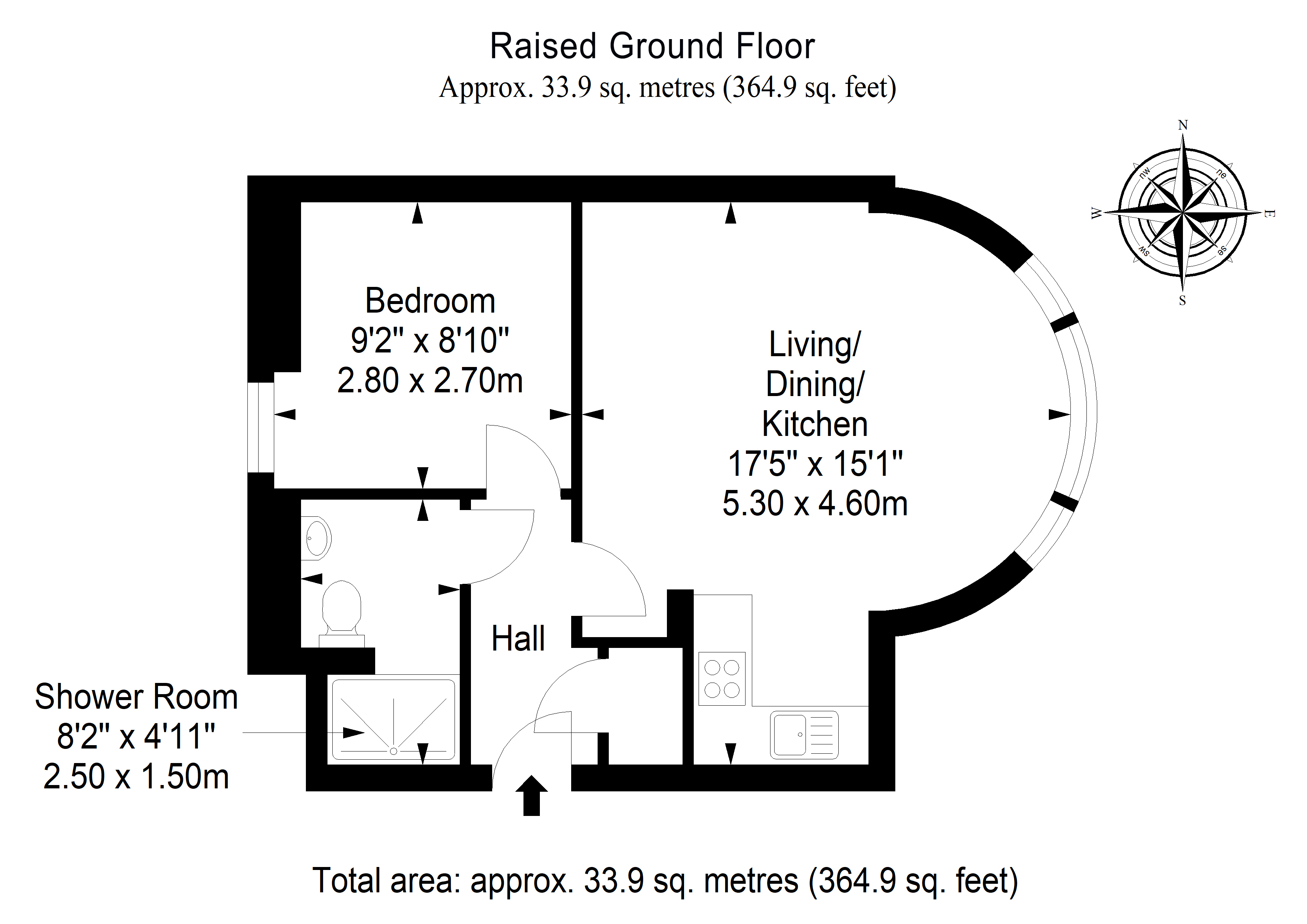 8 George House, 75 Hardgate, Haddington floorplan