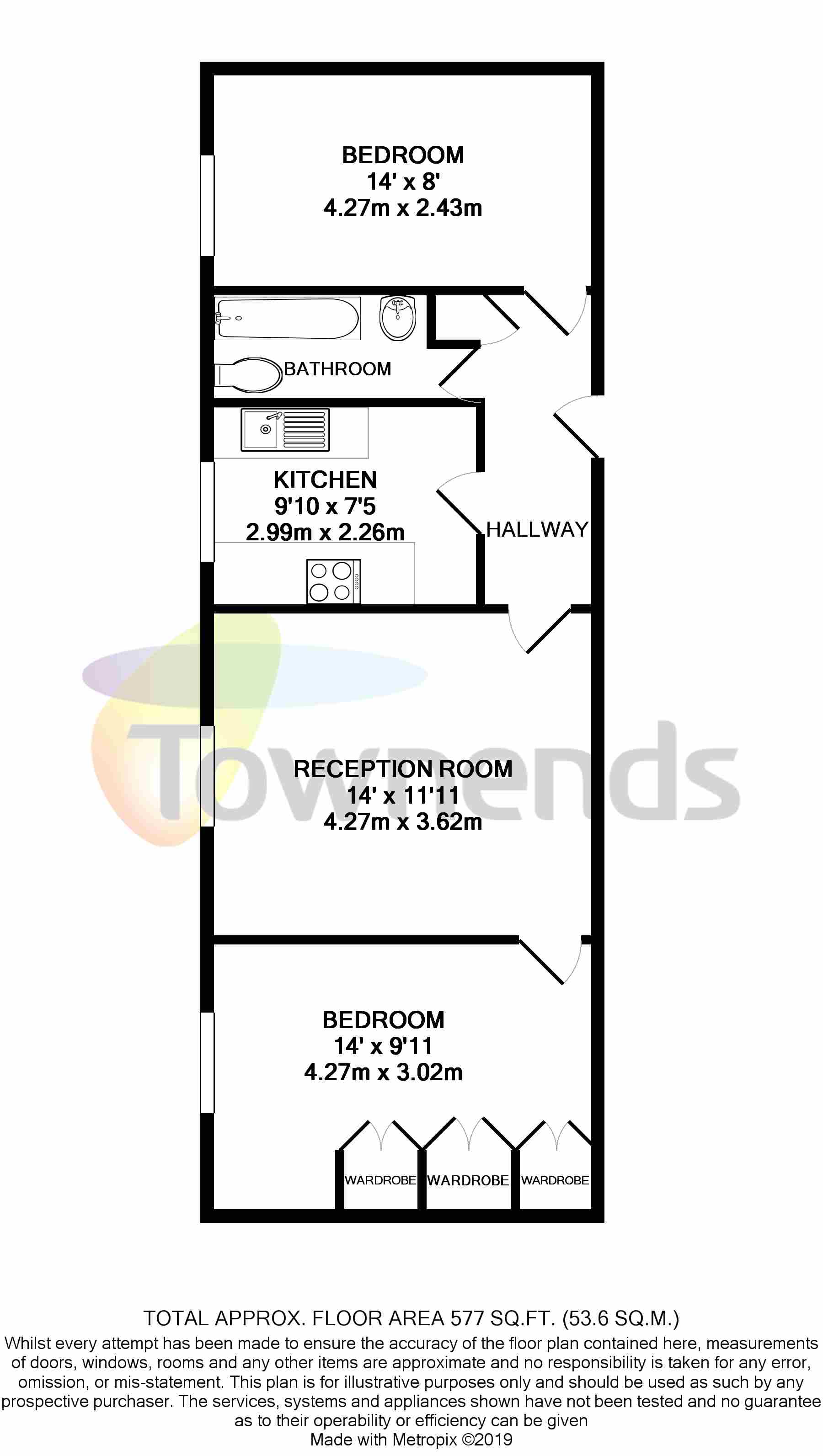 2 Bedrooms Flat to rent in Beverley Court, London W4