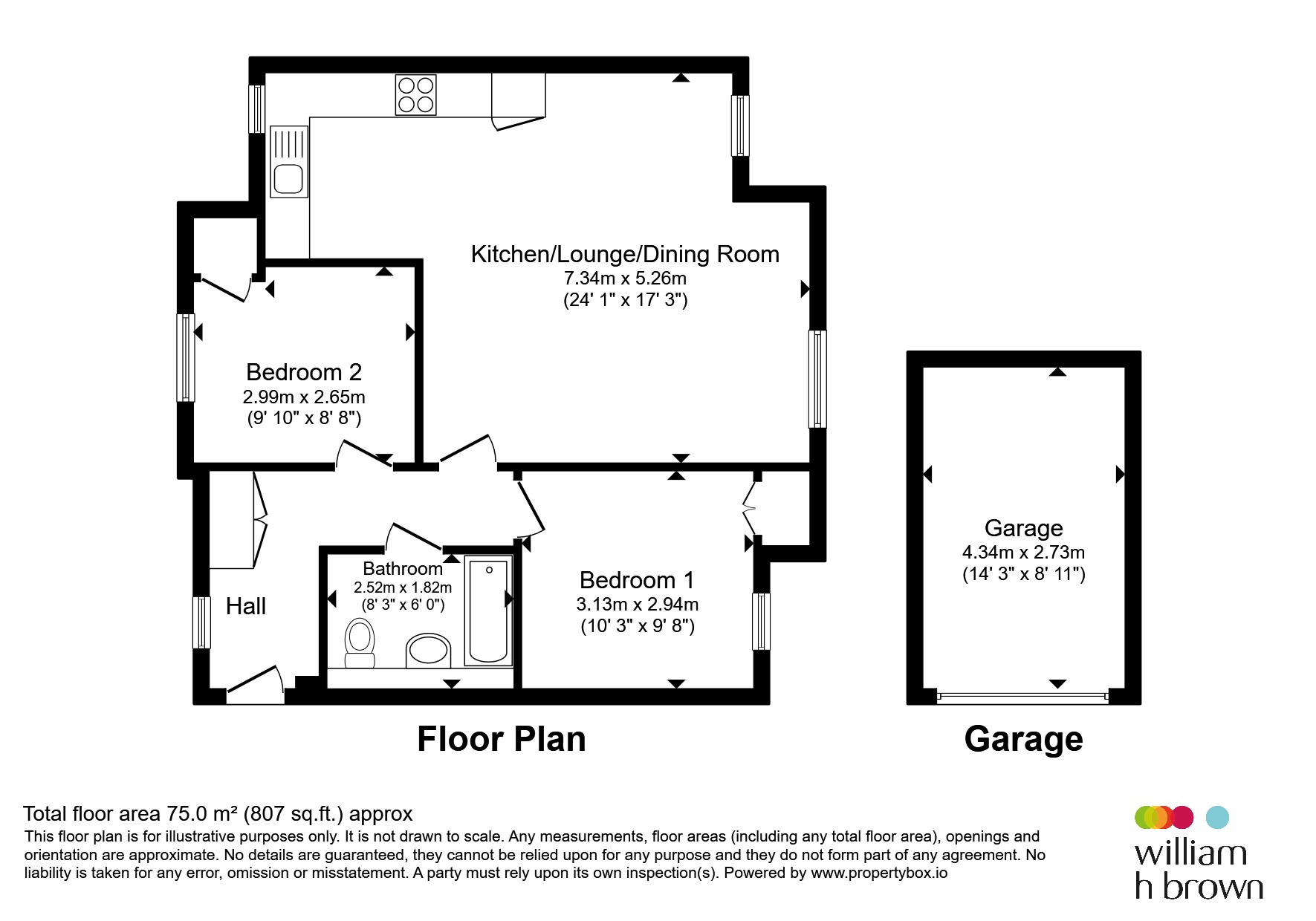 19, Fulmen Close, Lincoln floorplan