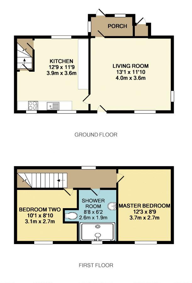 2 Bedrooms Detached house for sale in Kiln Lane, Leek, Staffordshire ST13