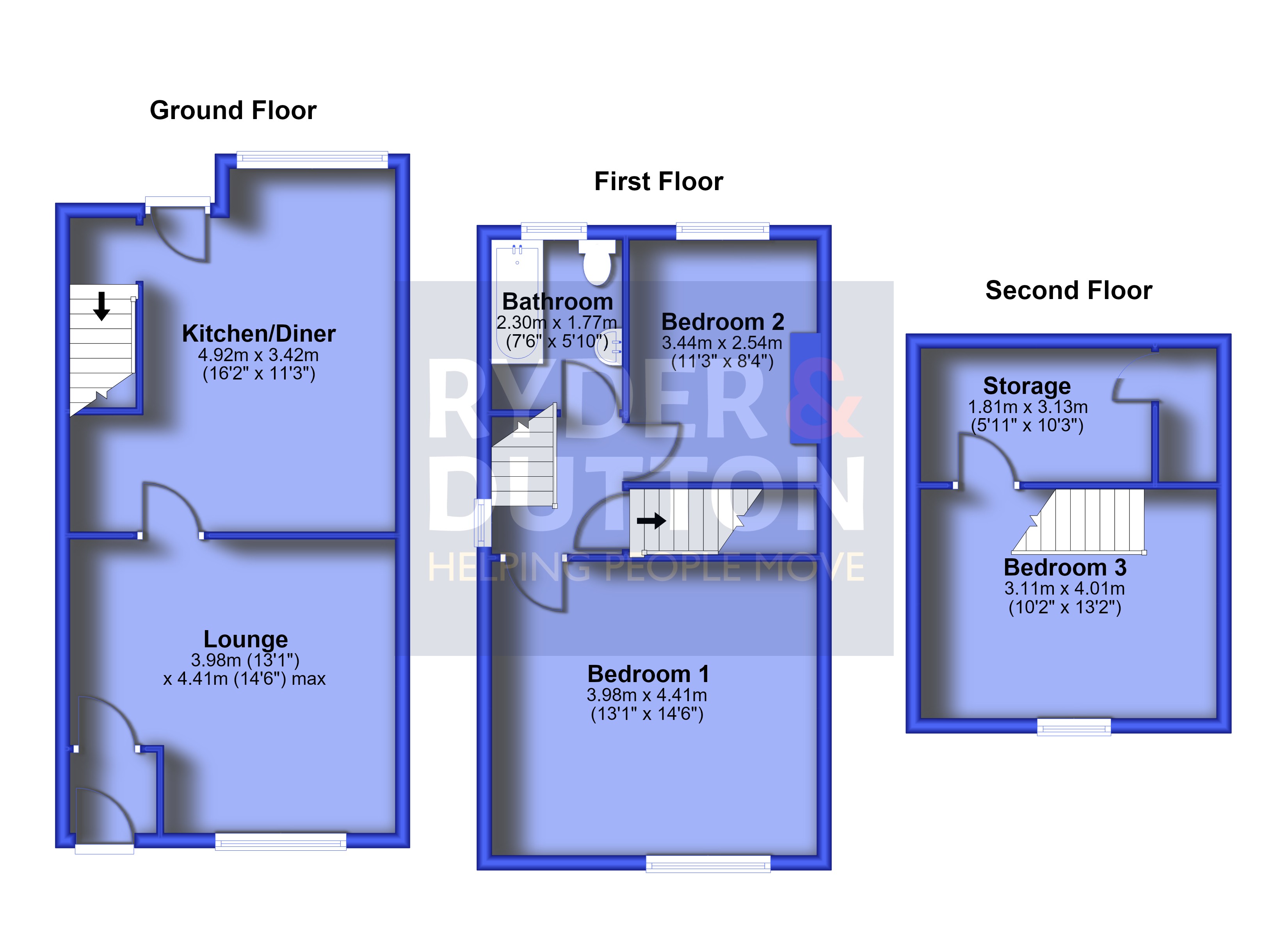48, Herbert Street, Oldham floorplan
