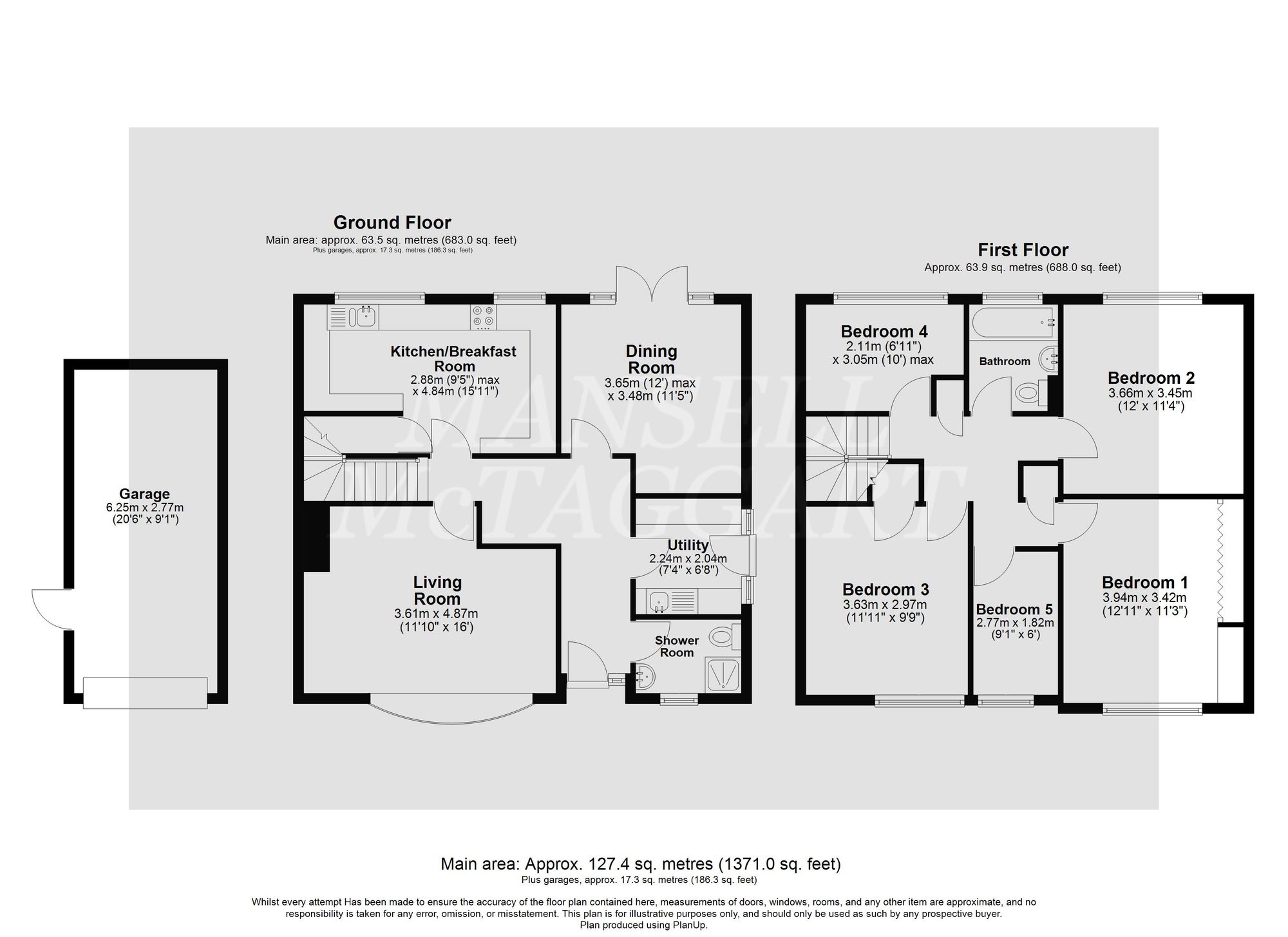 7 Coltash Road, Crawley floorplan