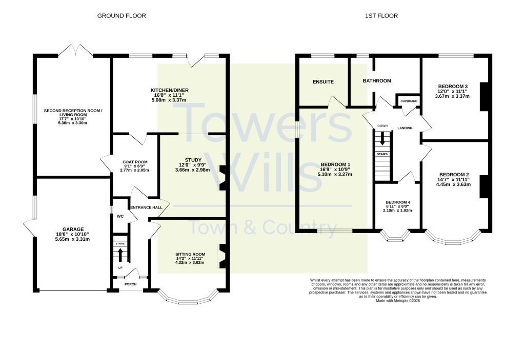 55, Preston Grove, Yeovil floorplan