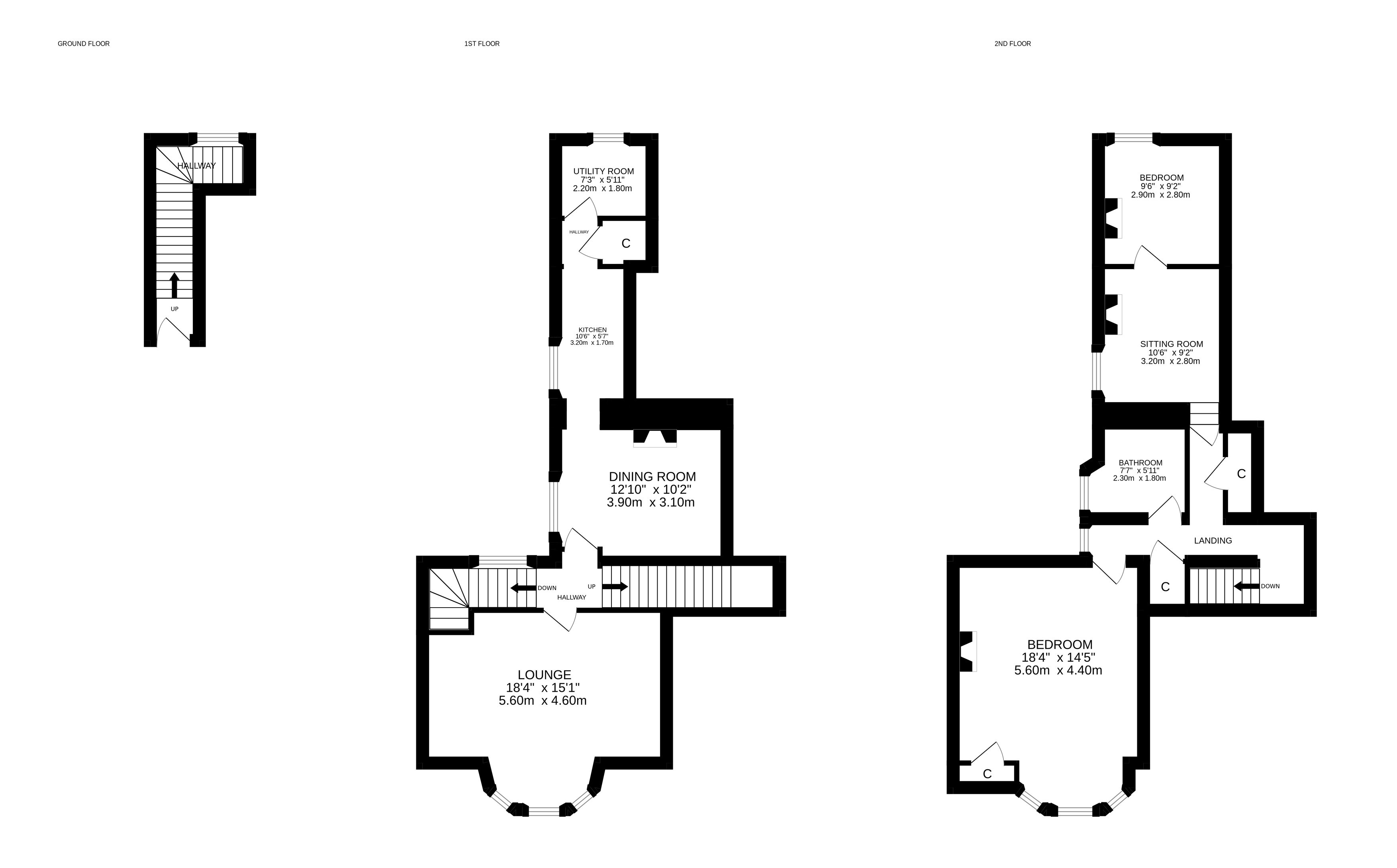 4, King Street, Crieff floorplan