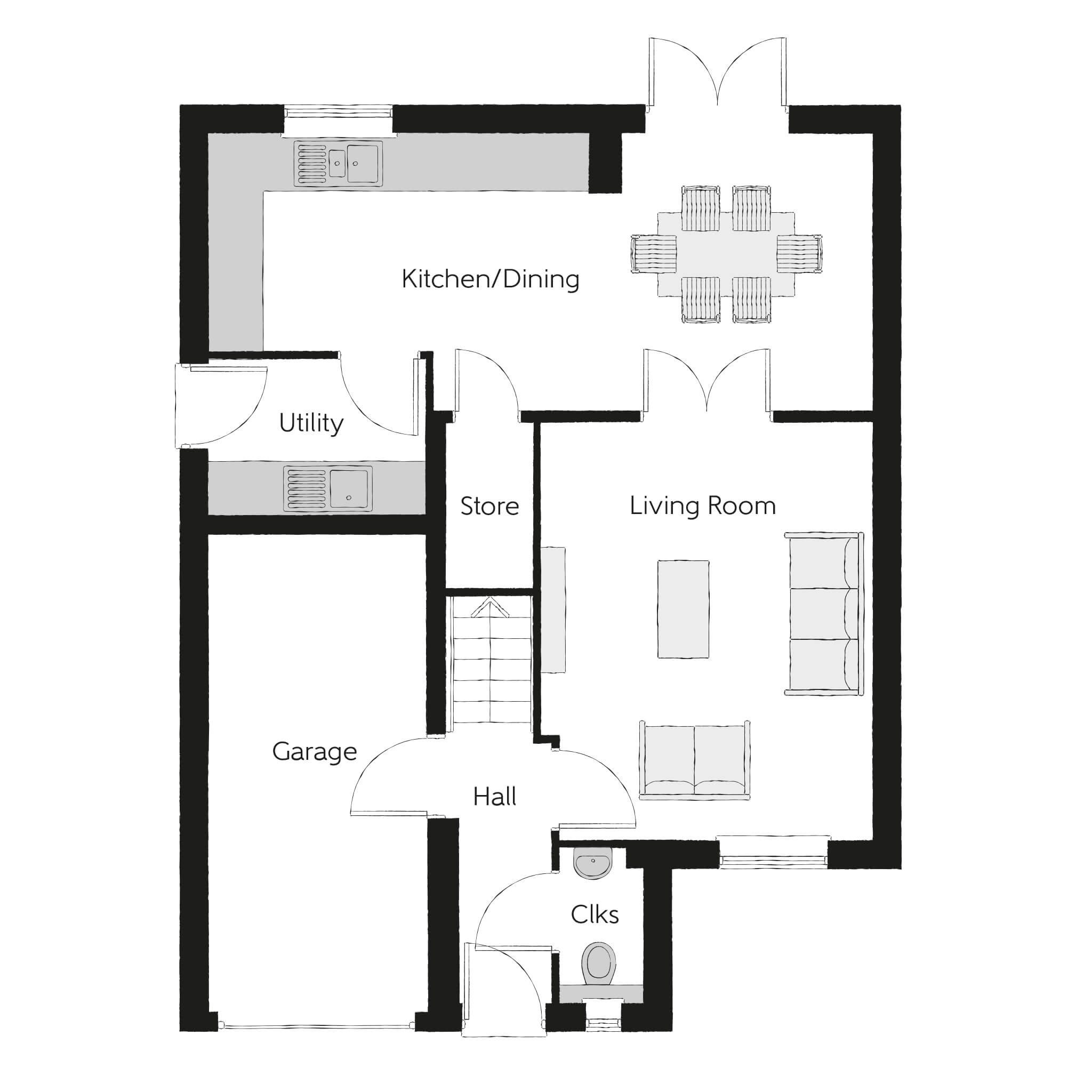 142, Wrawby Road, Brigg floorplan