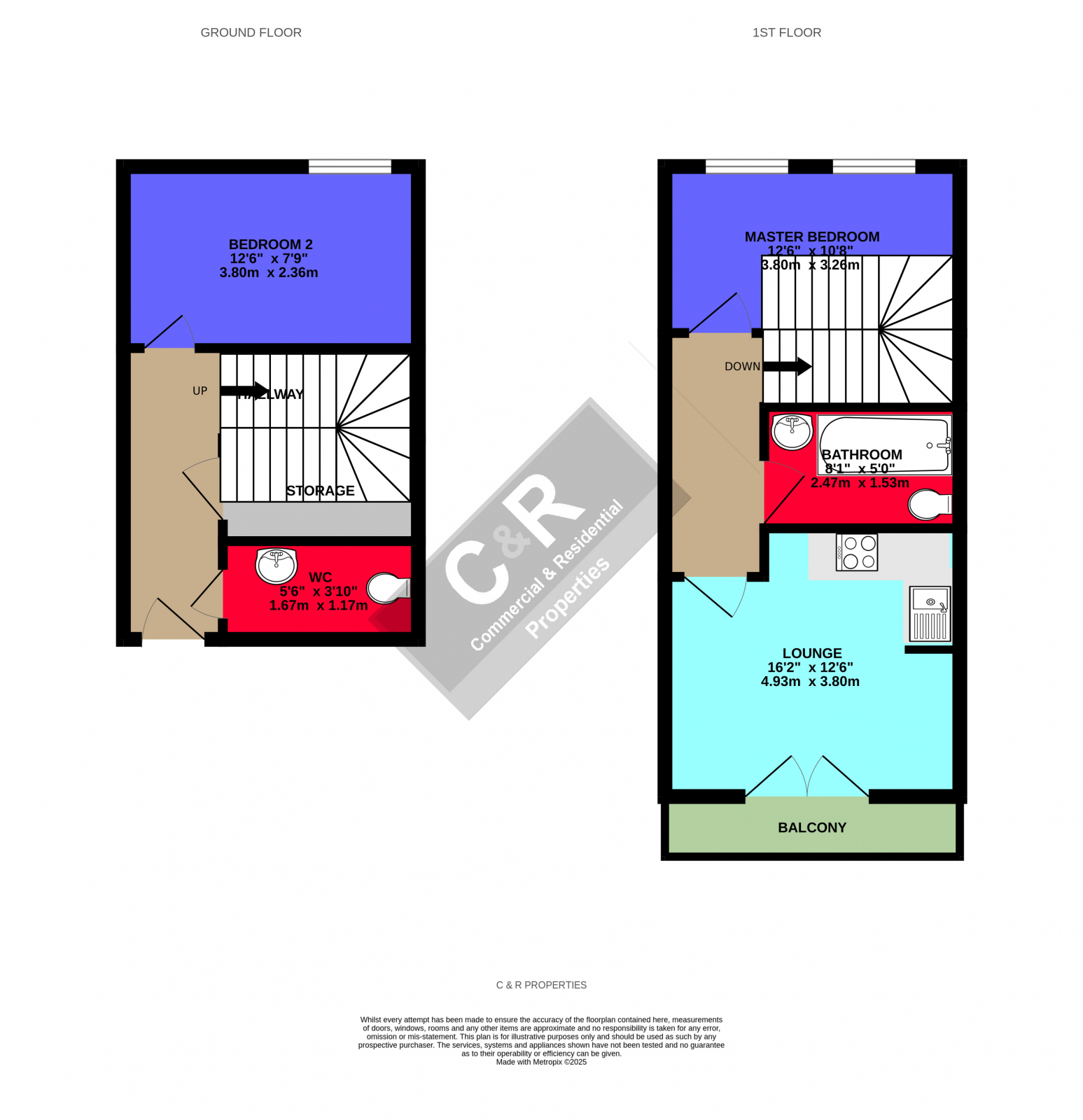 Apartment 16, Poplar House, Salford floorplan