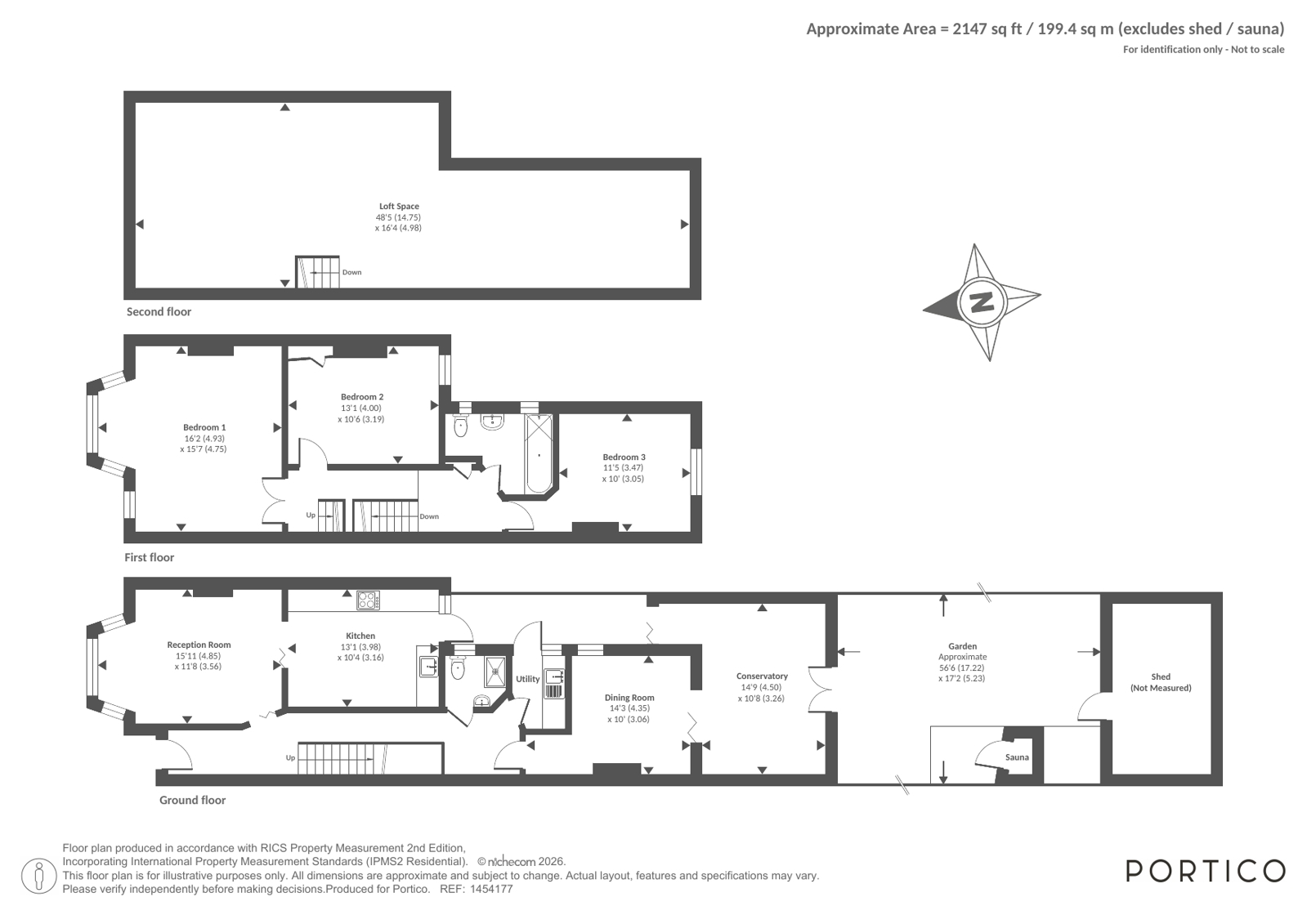 48, Aycliffe Road, London floorplan