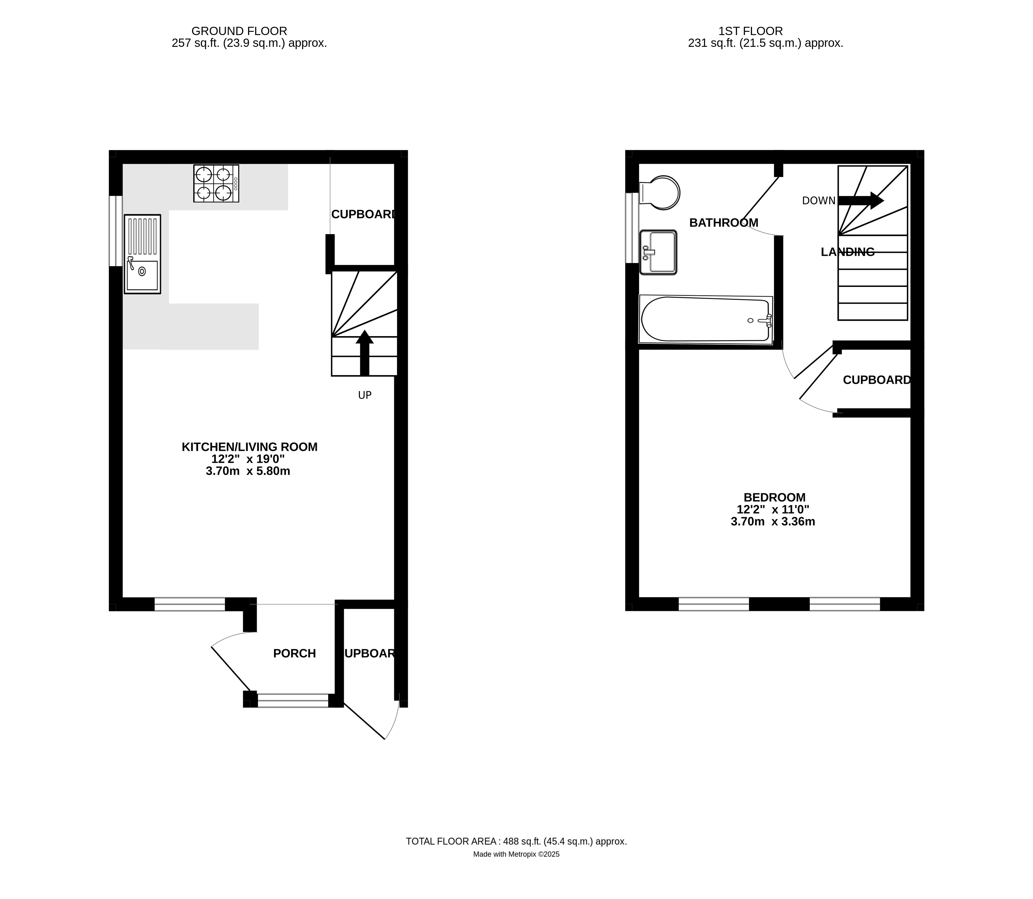 69, Dart Road, Farnborough floorplan