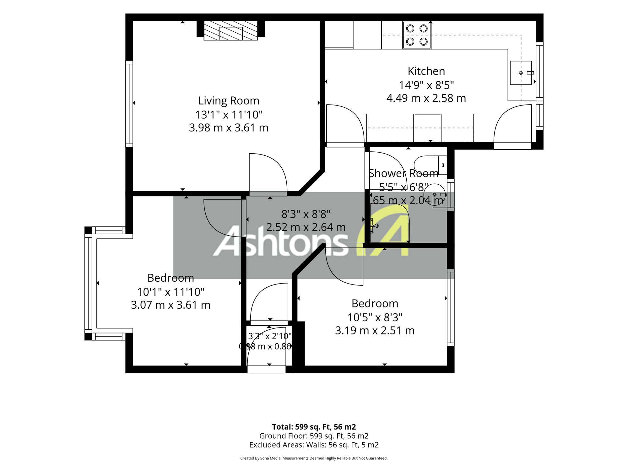 6 Cleveleys Avenue, Widnes floorplan