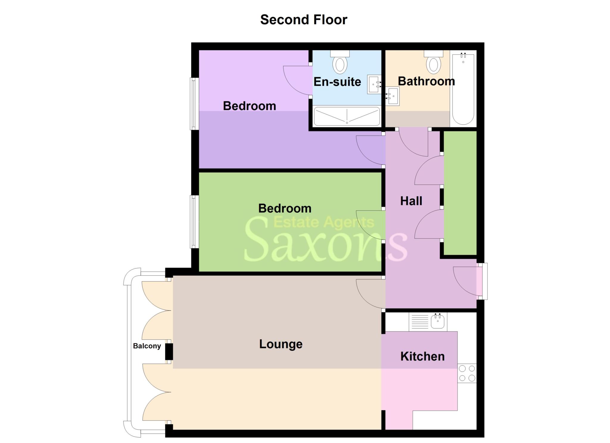 Flat 26 Rozel House, Birnbeck Road, Weston-super-Mare floorplan