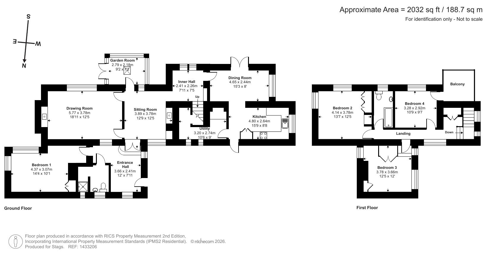 Sandy Lodge, Newton Abbot floorplan