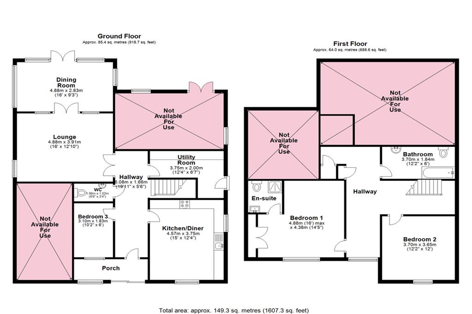 3 Friern Close, Cheshunt, Waltham Cross floorplan