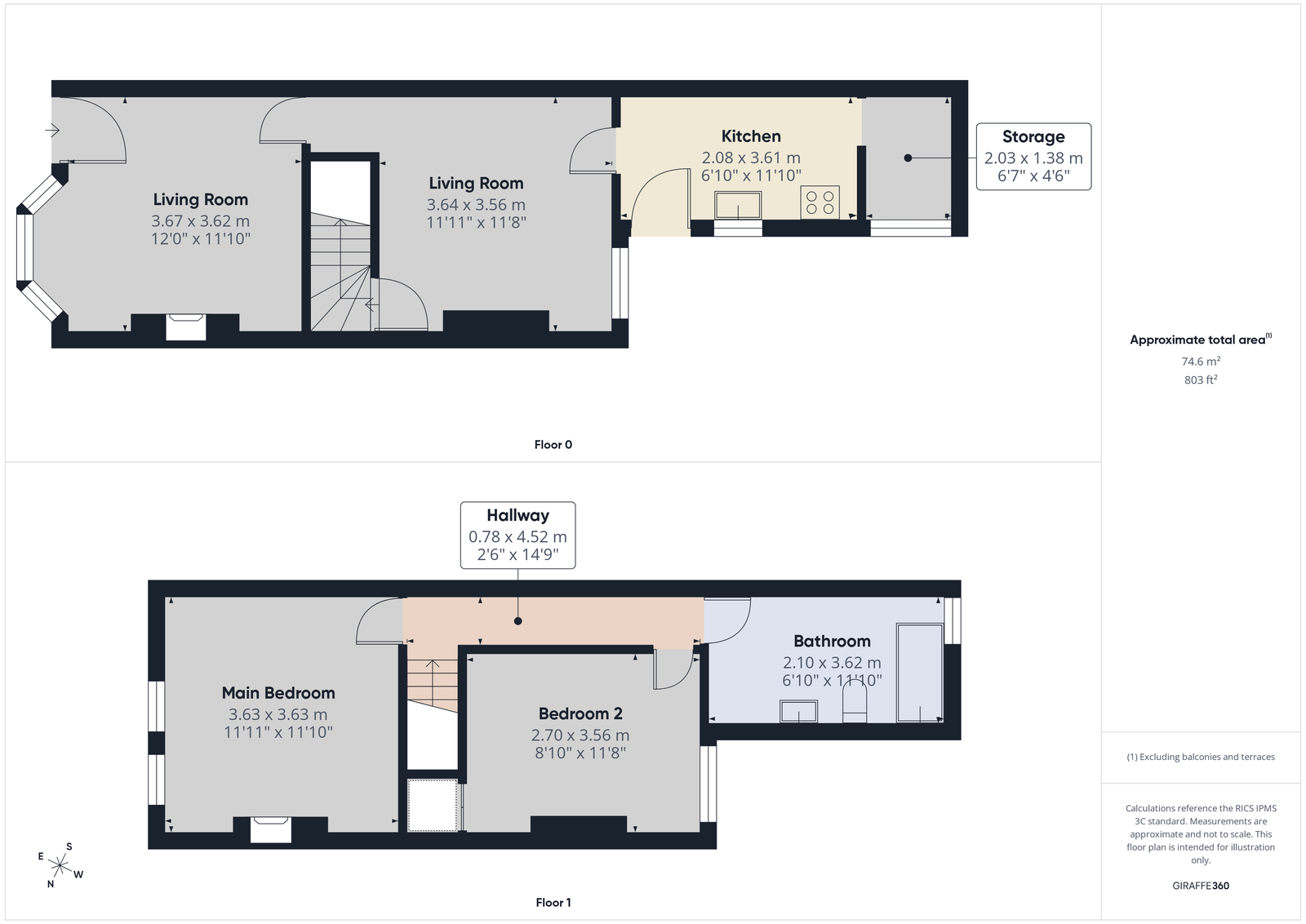 107, Yorke Street, Mansfield floorplan