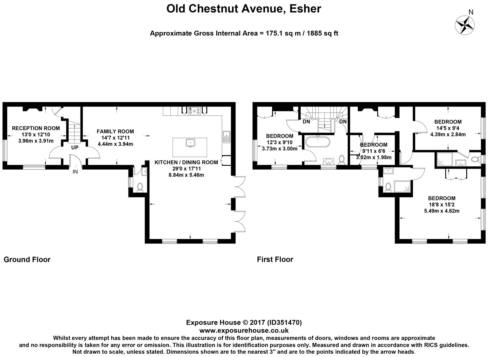 The Lodge, 7, Old Chestnut Avenue, Esher floorplan