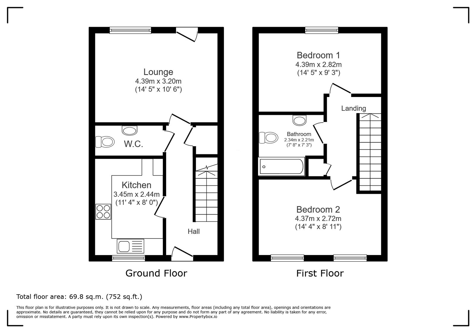 4 Allen Row,, Eady Road, Bicester floorplan