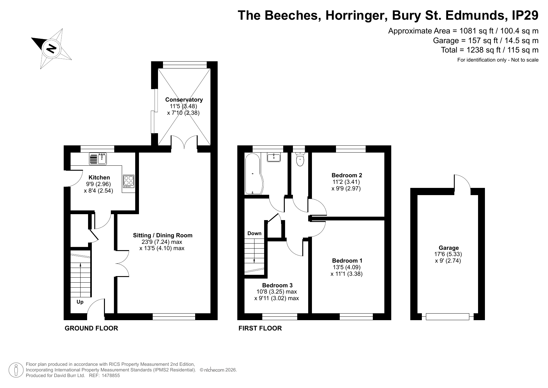 5, The Beeches, Bury St. Edmunds floorplan