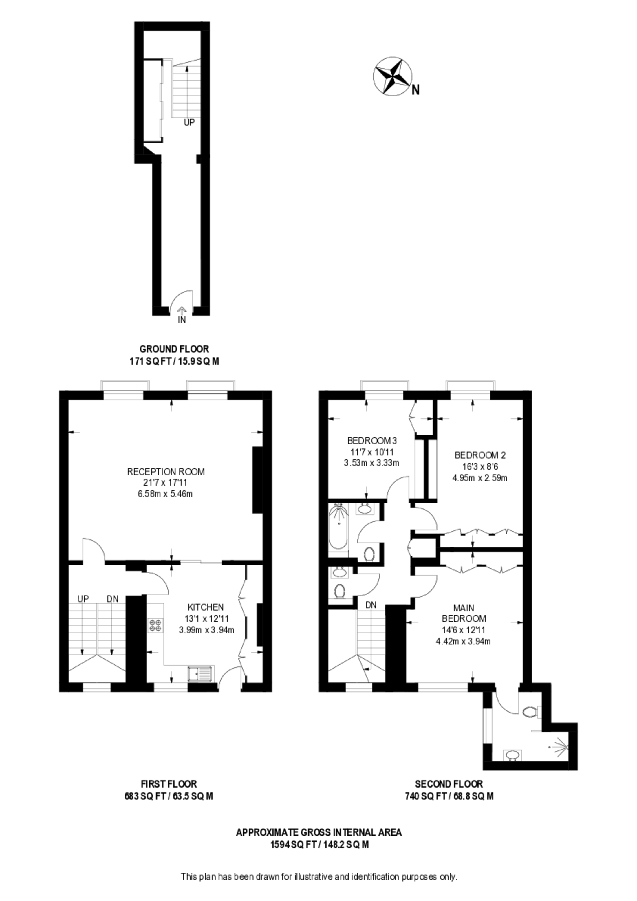 Gloucester Place, Marylebone floorplan