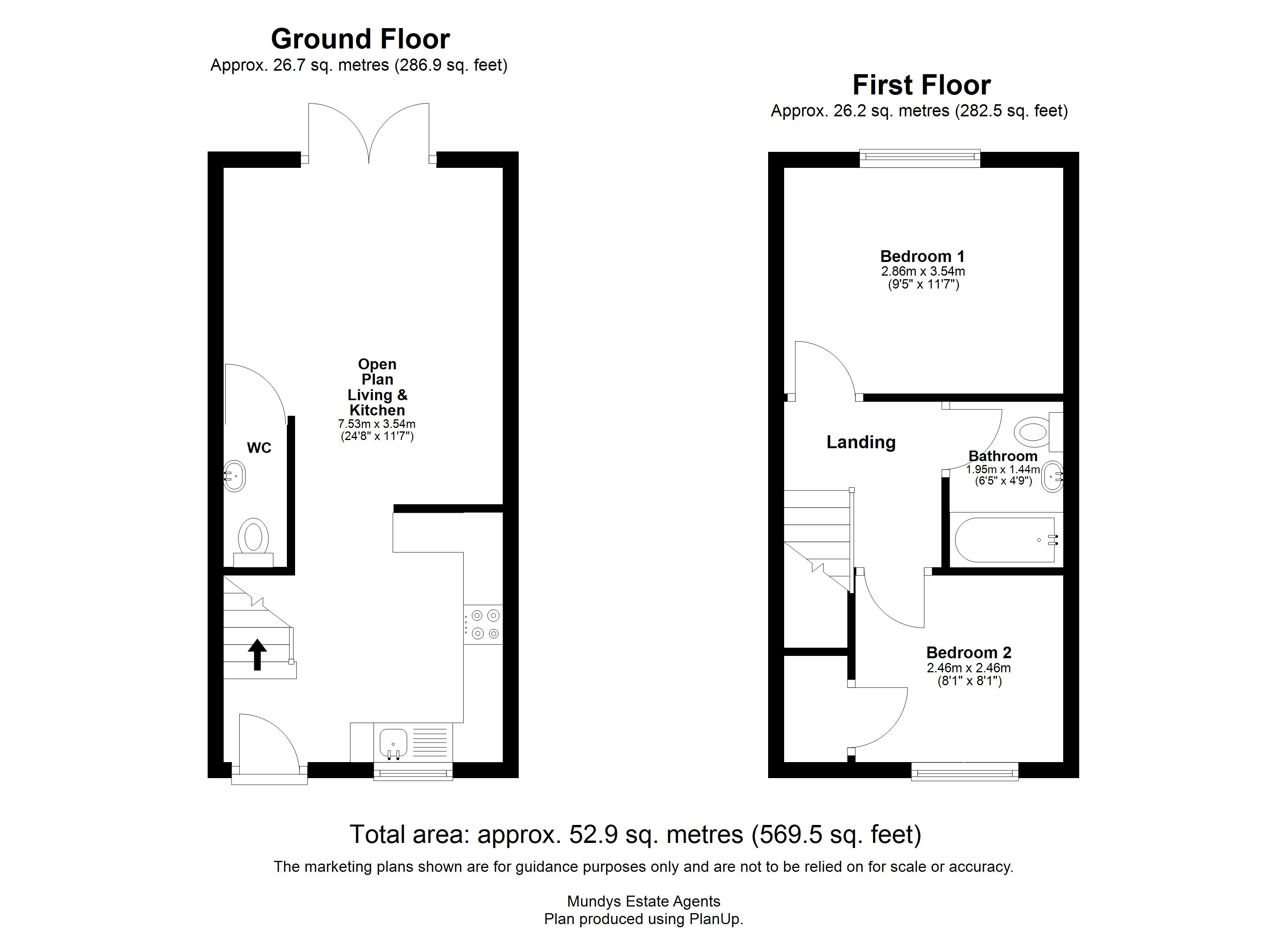 85e, Queen Elizabeth Road, Lincoln floorplan