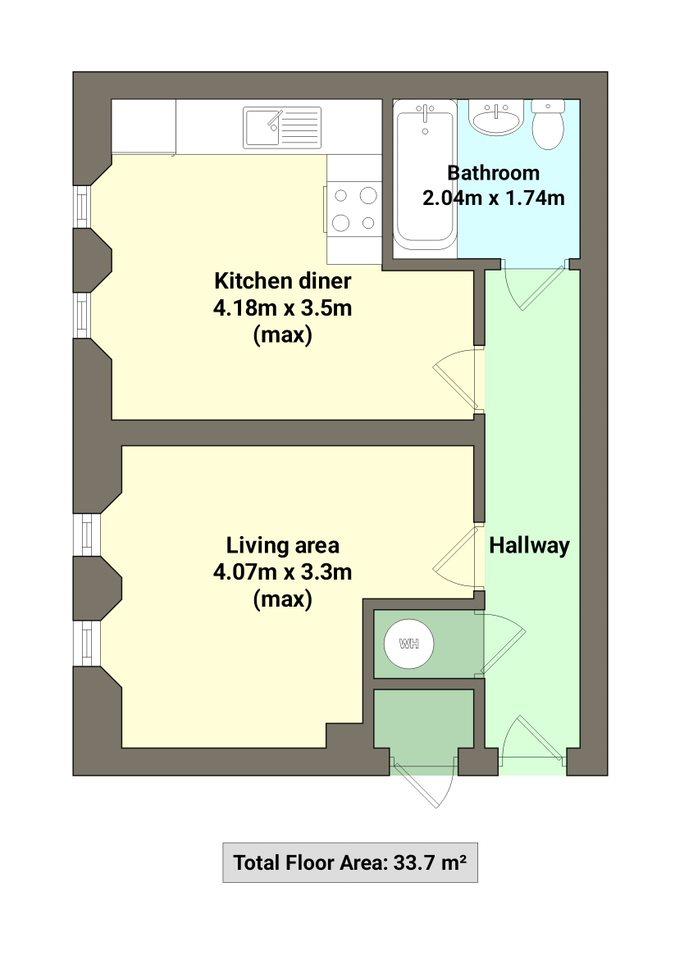 18, Meribel Square, Prescot floorplan