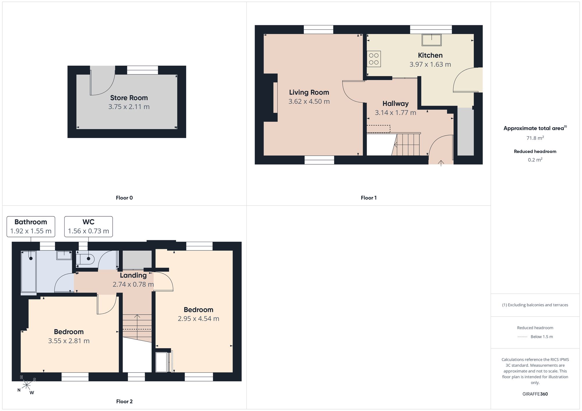 48 Kingsway, Newcastle Upon Tyne floorplan