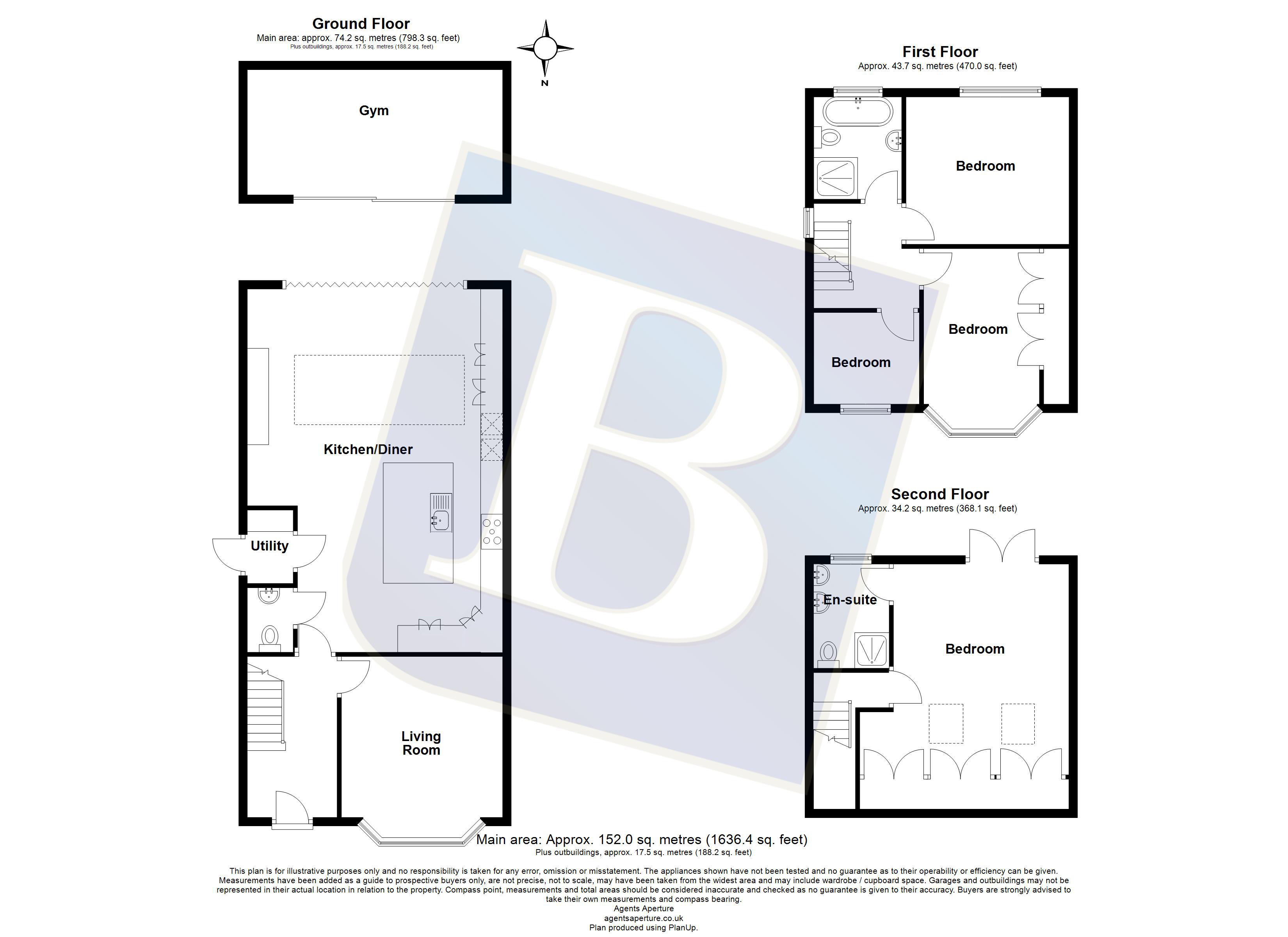4, Westbury Drive, Essex floorplan