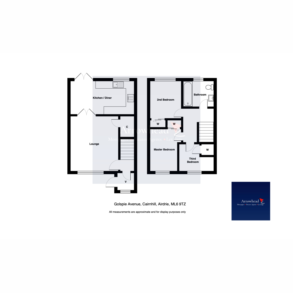 7, Golspie Avenue, Airdrie floorplan