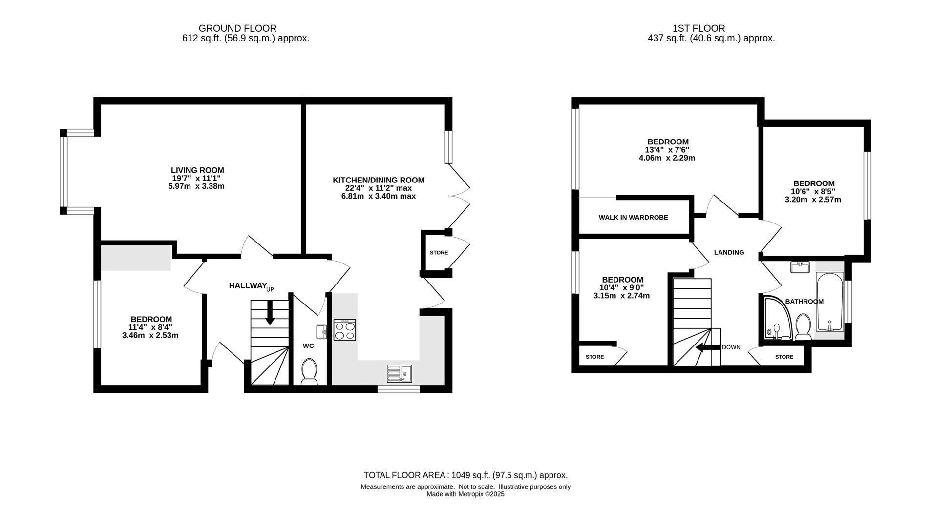 45, Victors Crescent, Brentwood floorplan