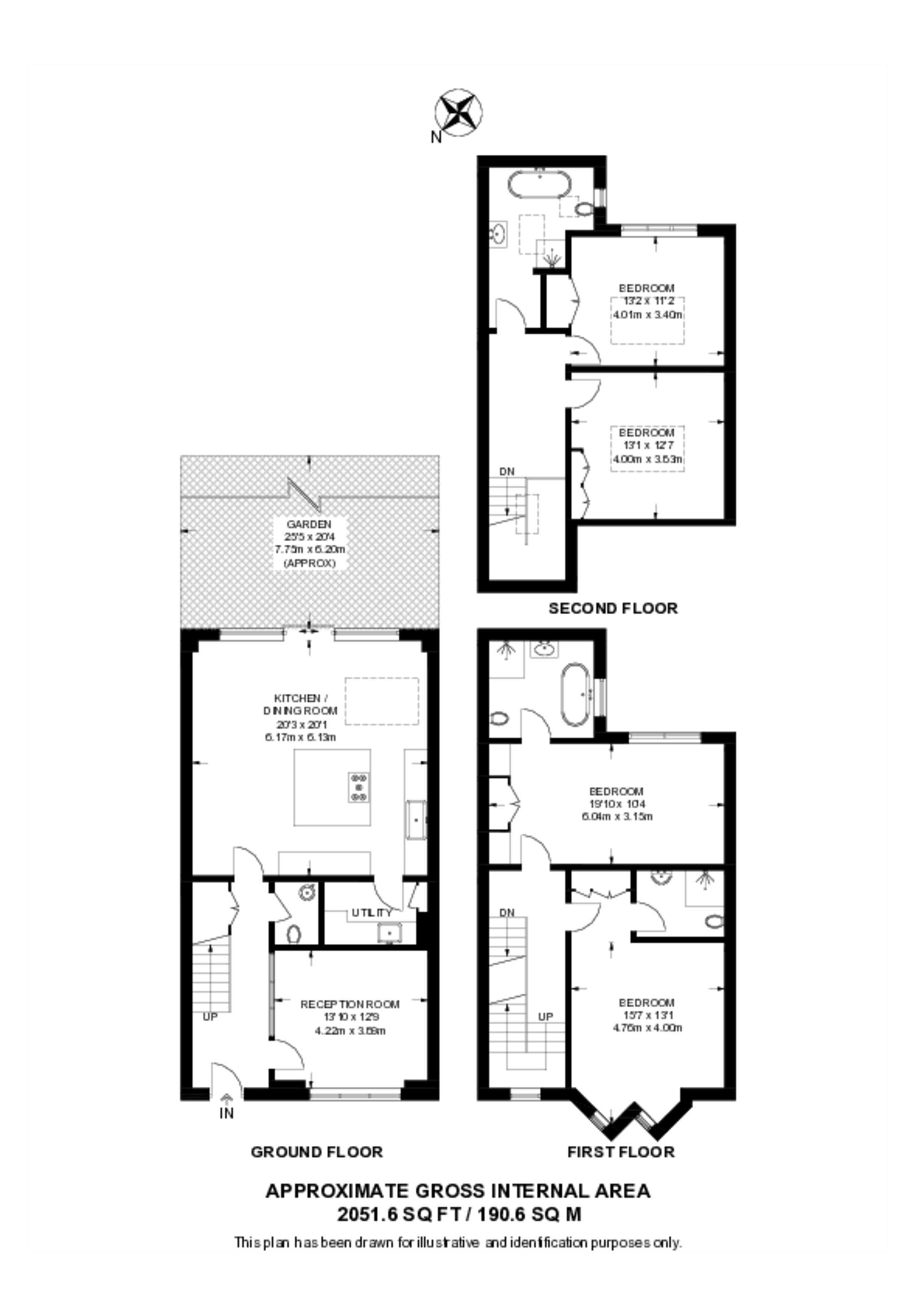 Winston Close, Raynes Park floorplan