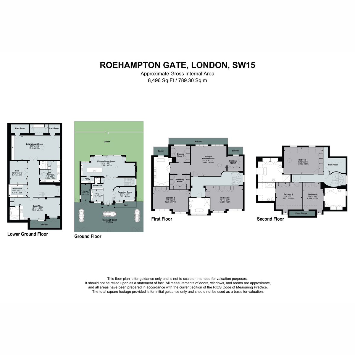 Langdale House, 20, Roehampton Gate, London floorplan