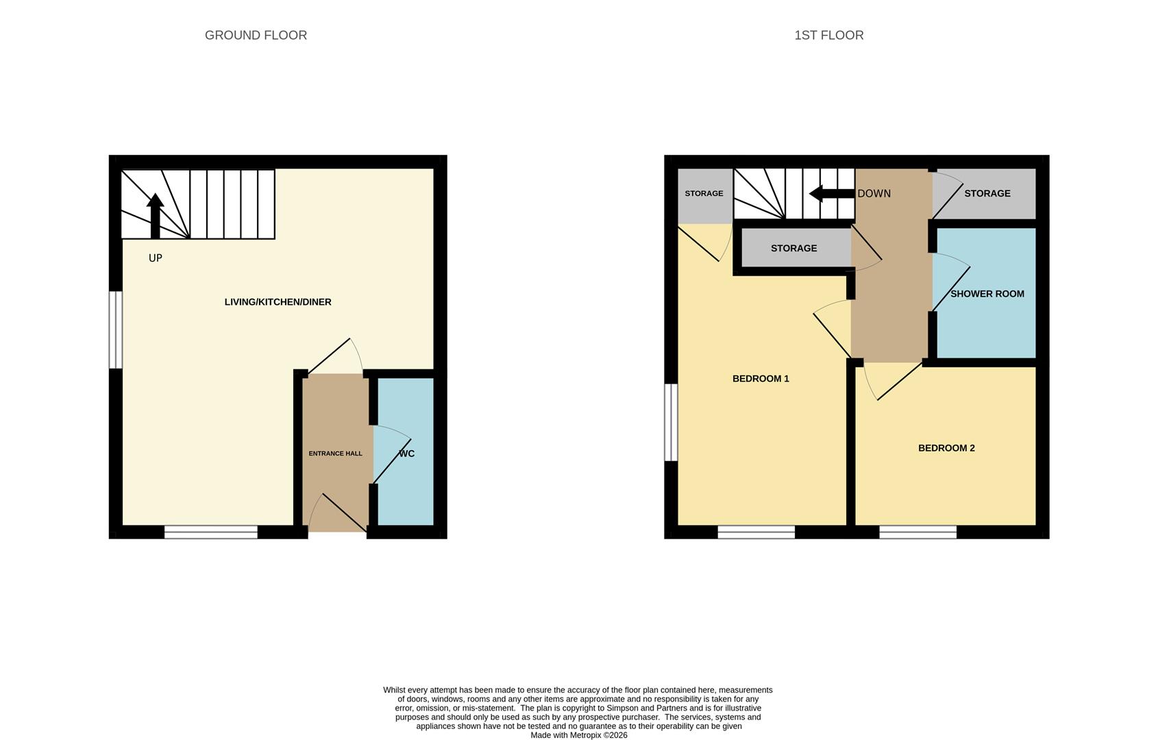 62, Neptune Road, Wellingborough floorplan