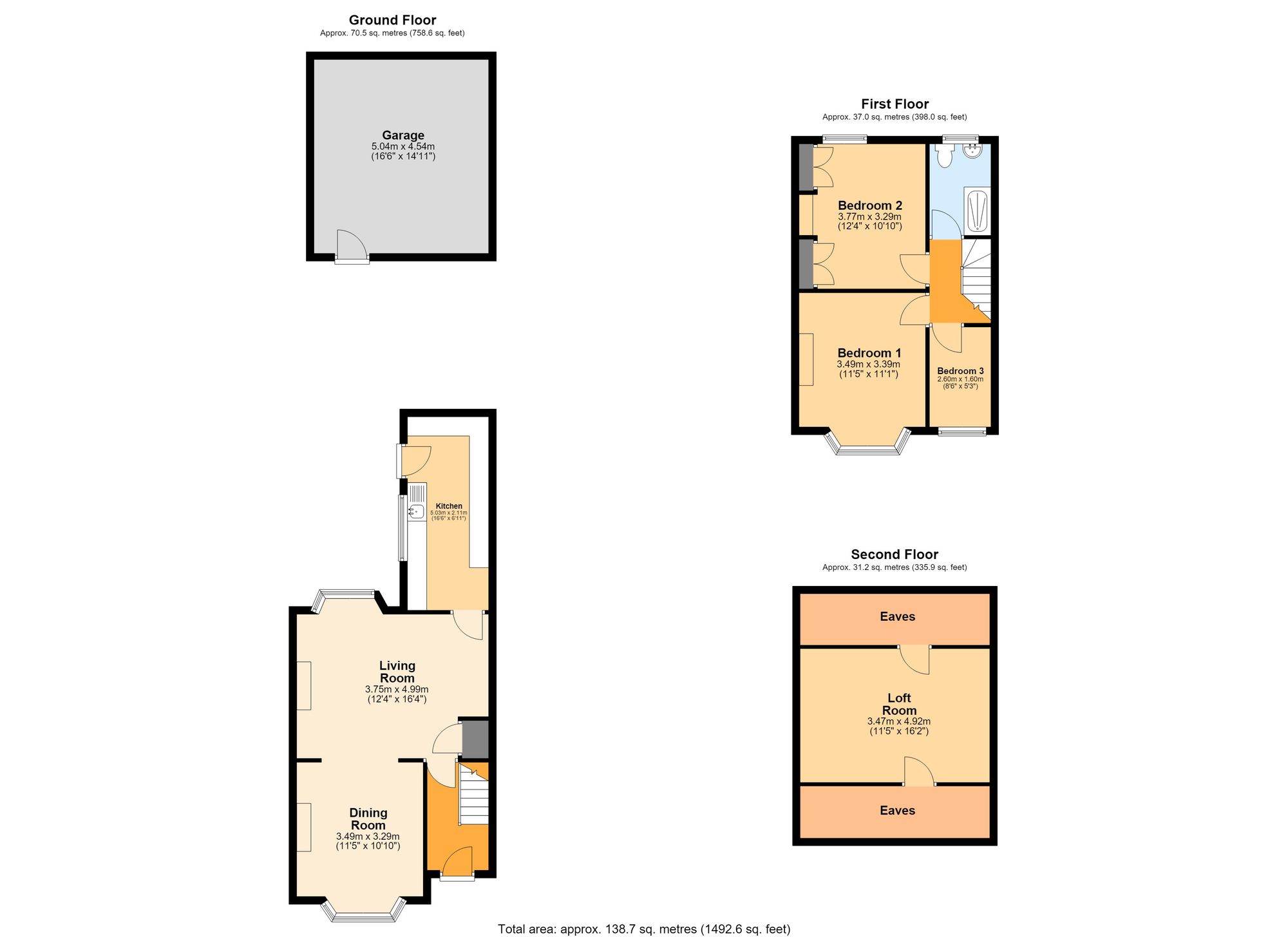 400 Caerleon Road, Newport floorplan