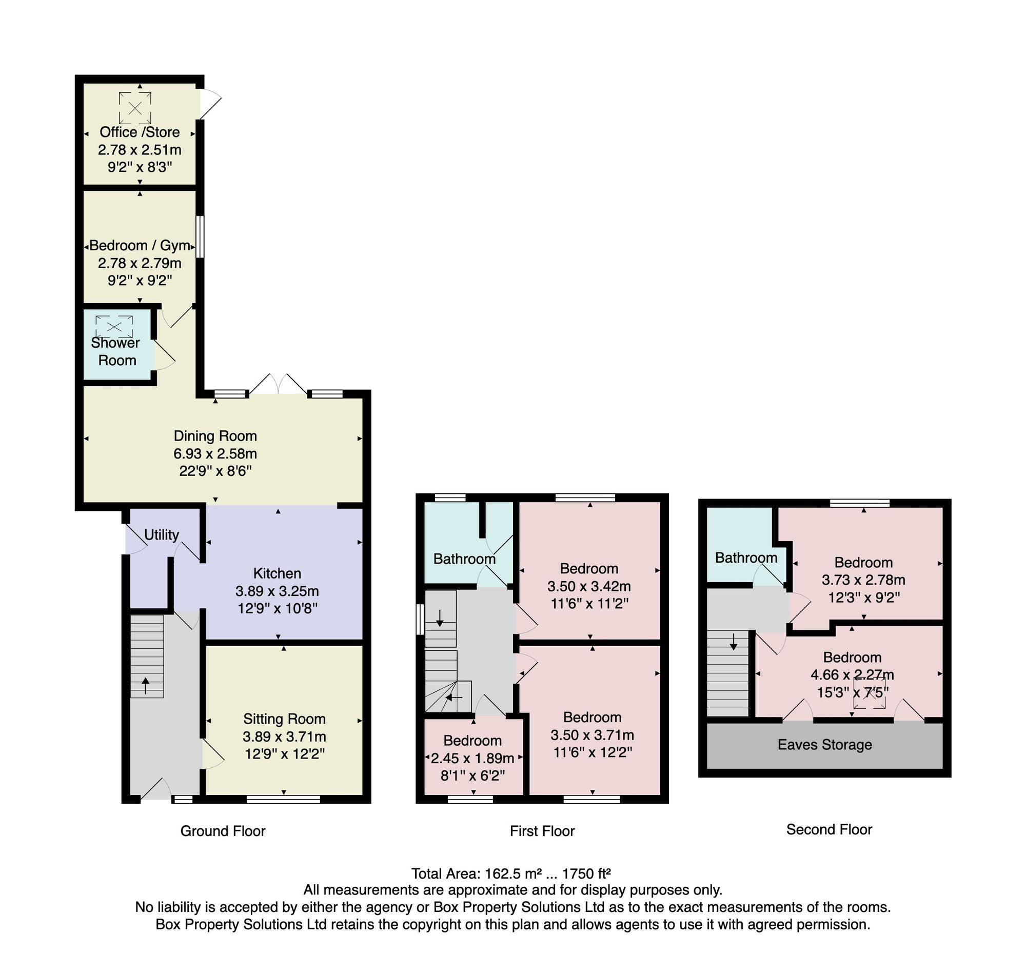 79 Beckwith Road, Harrogate floorplan