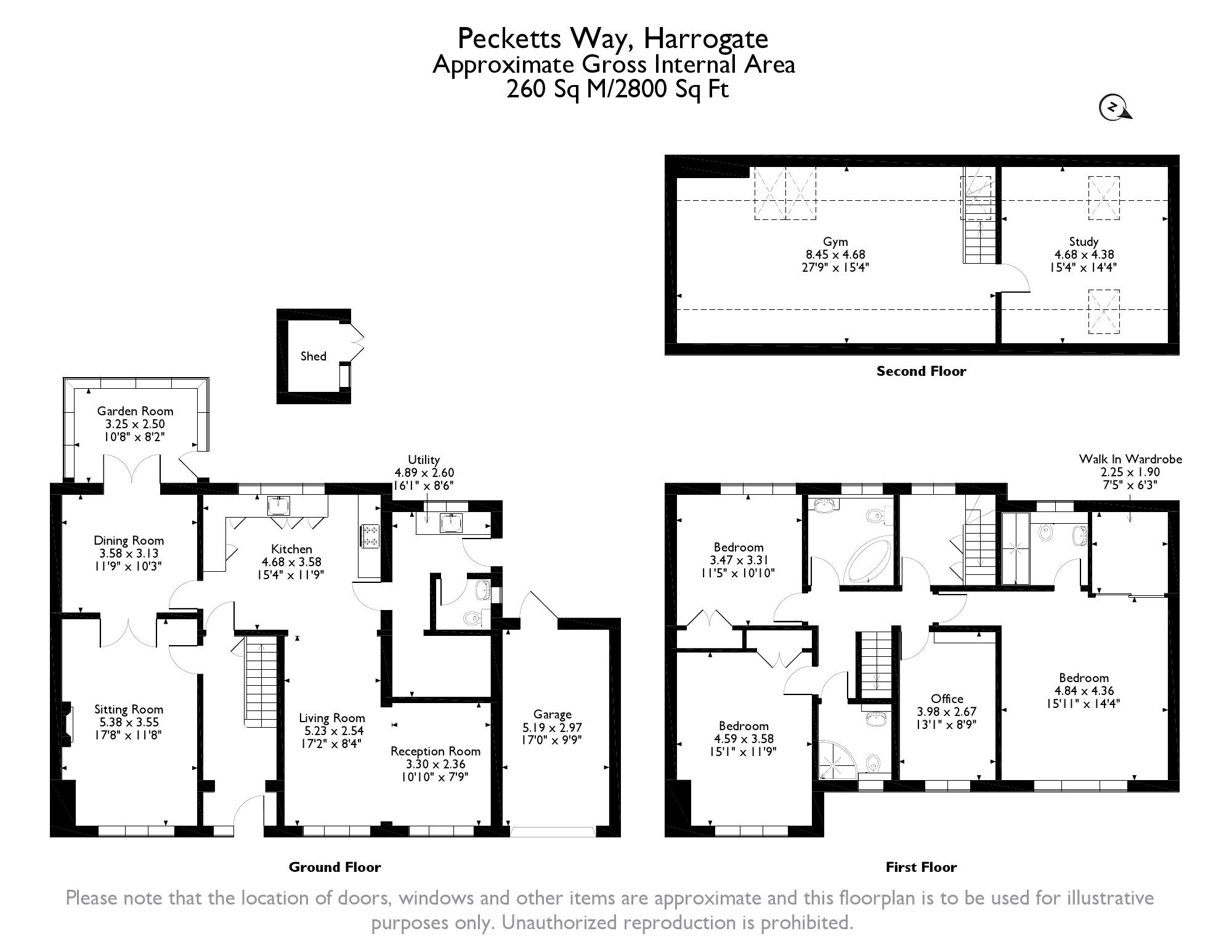 5 Bedrooms Detached house for sale in Pecketts Way, Harrogate HG1