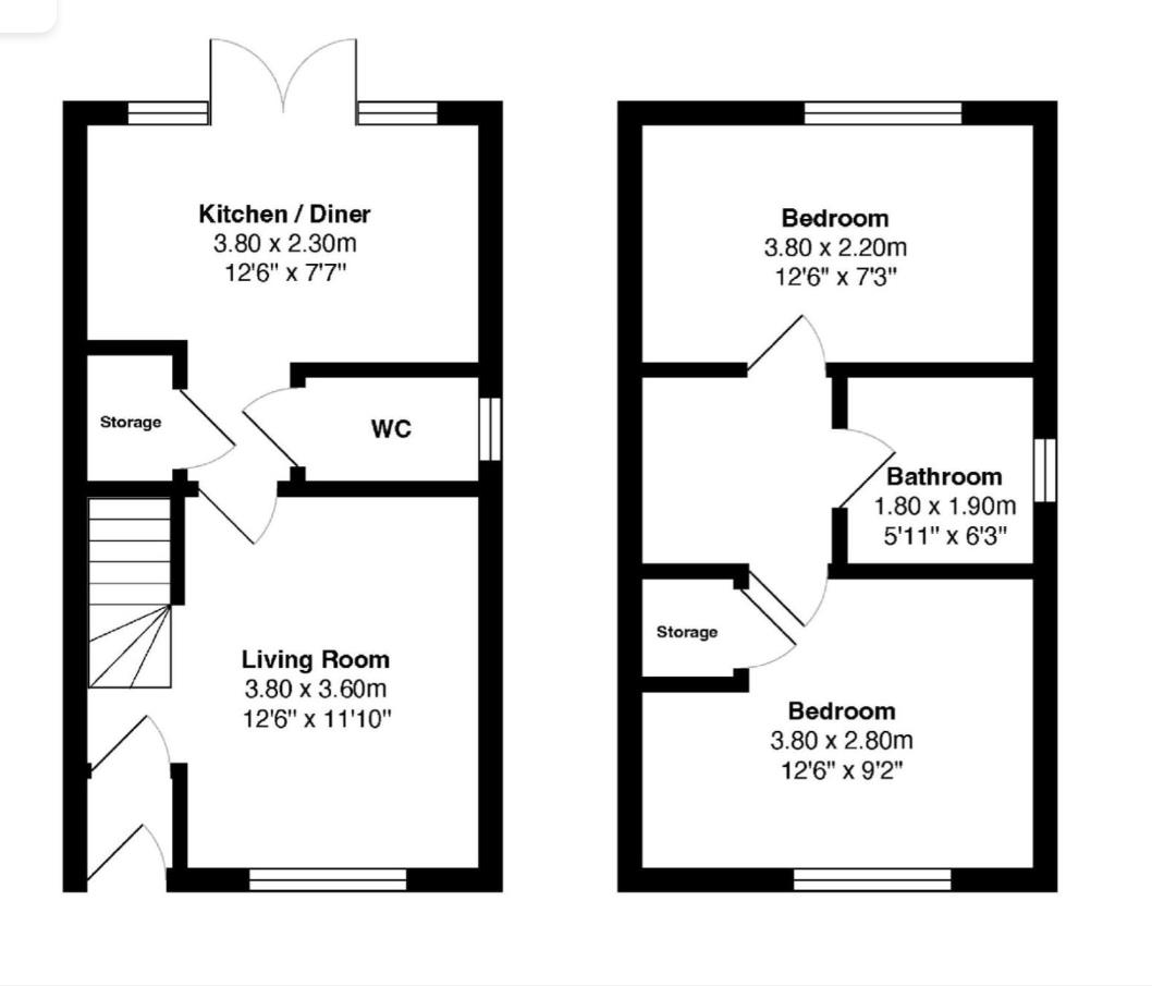46, Cherry Brooks Way, Sunderland floorplan