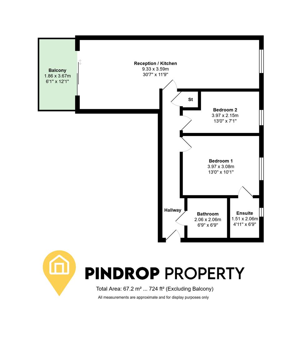 11 Liberty Court, Lea Road, Waltham Abbey floorplan