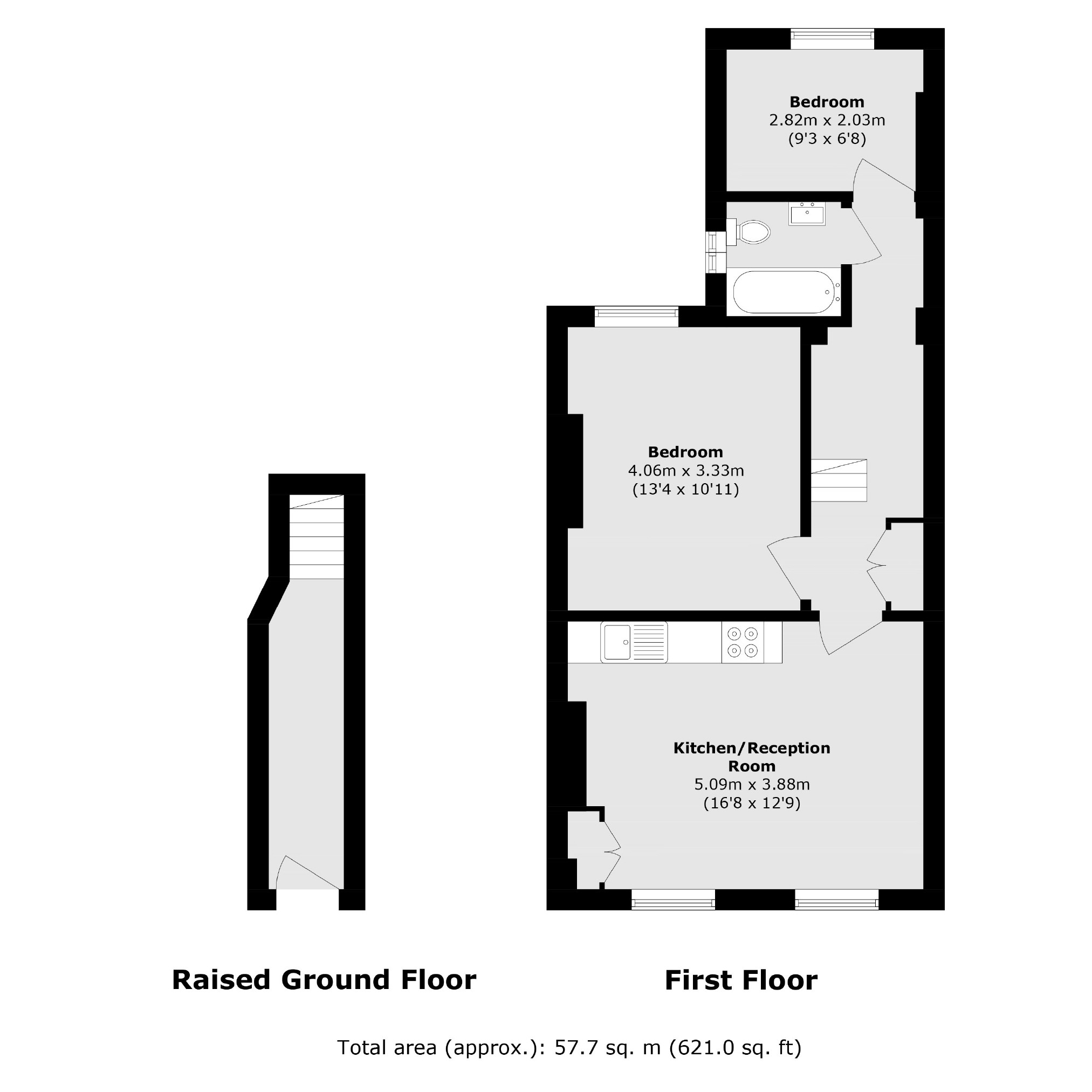 6B, Portnall Road, Maida Vale floorplan
