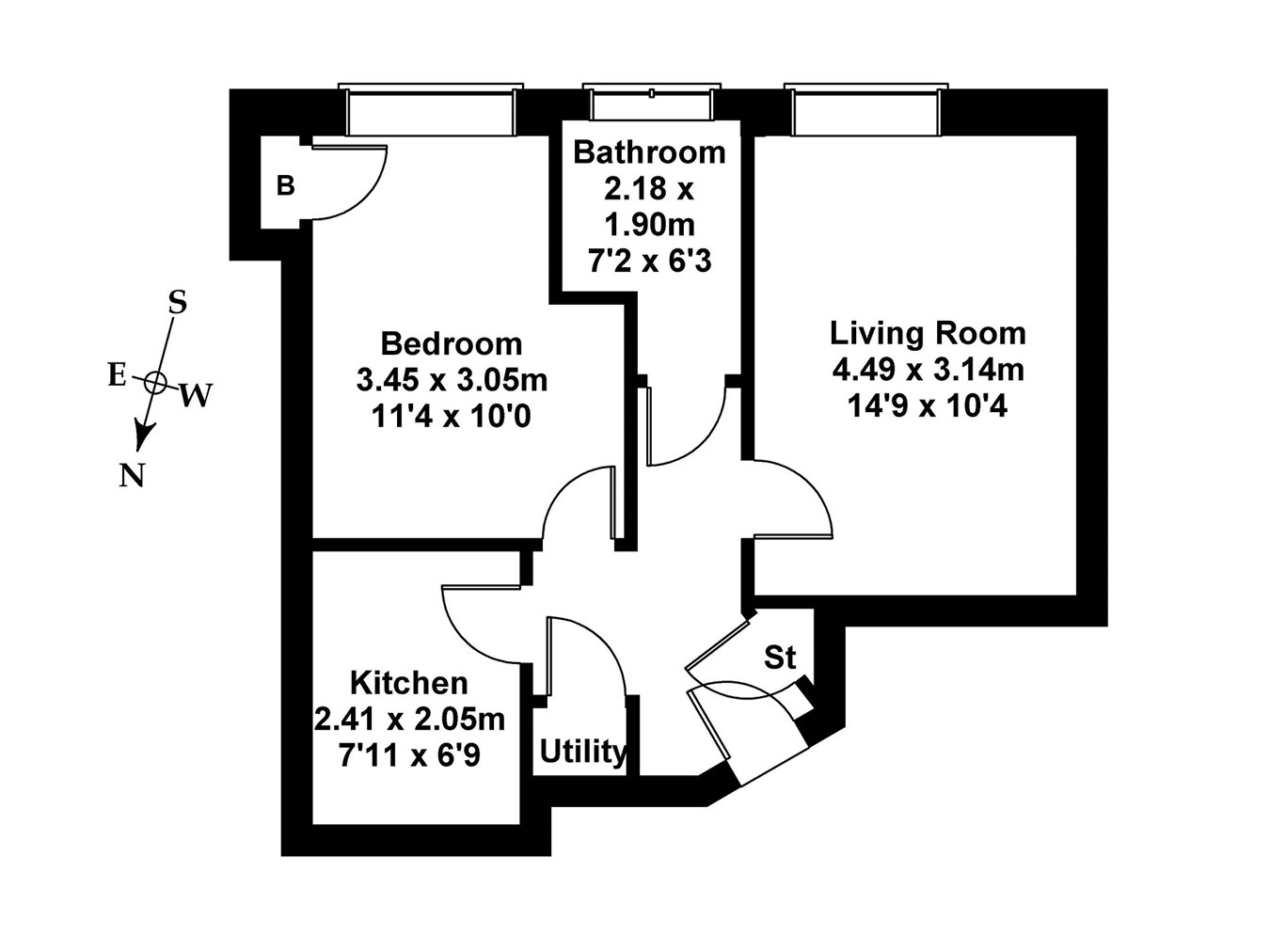 1 Bedrooms Flat for sale in Bryson Road, Merchiston, Edinburgh EH11