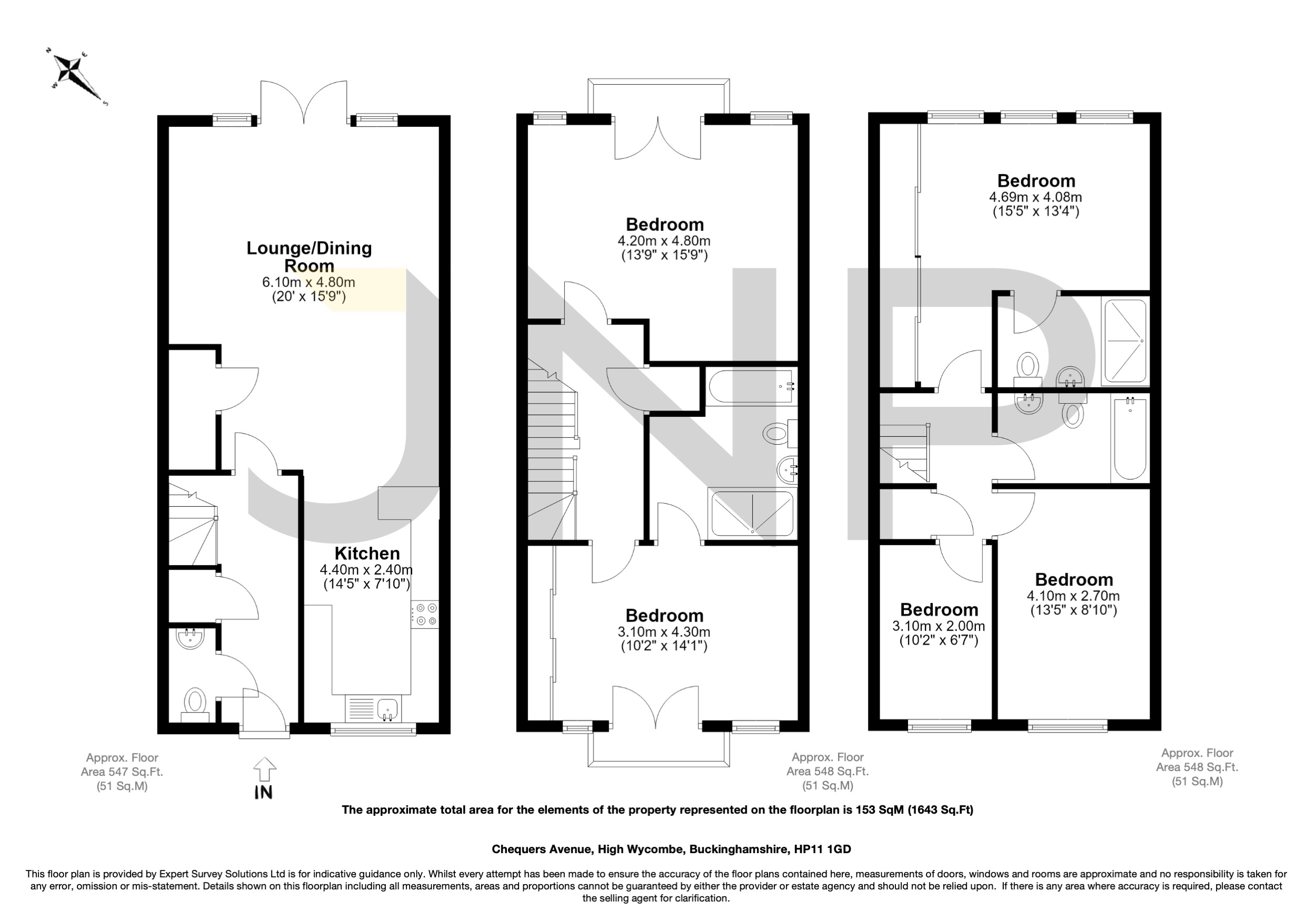 Chequers Avenue, Buckinghamshire floorplan
