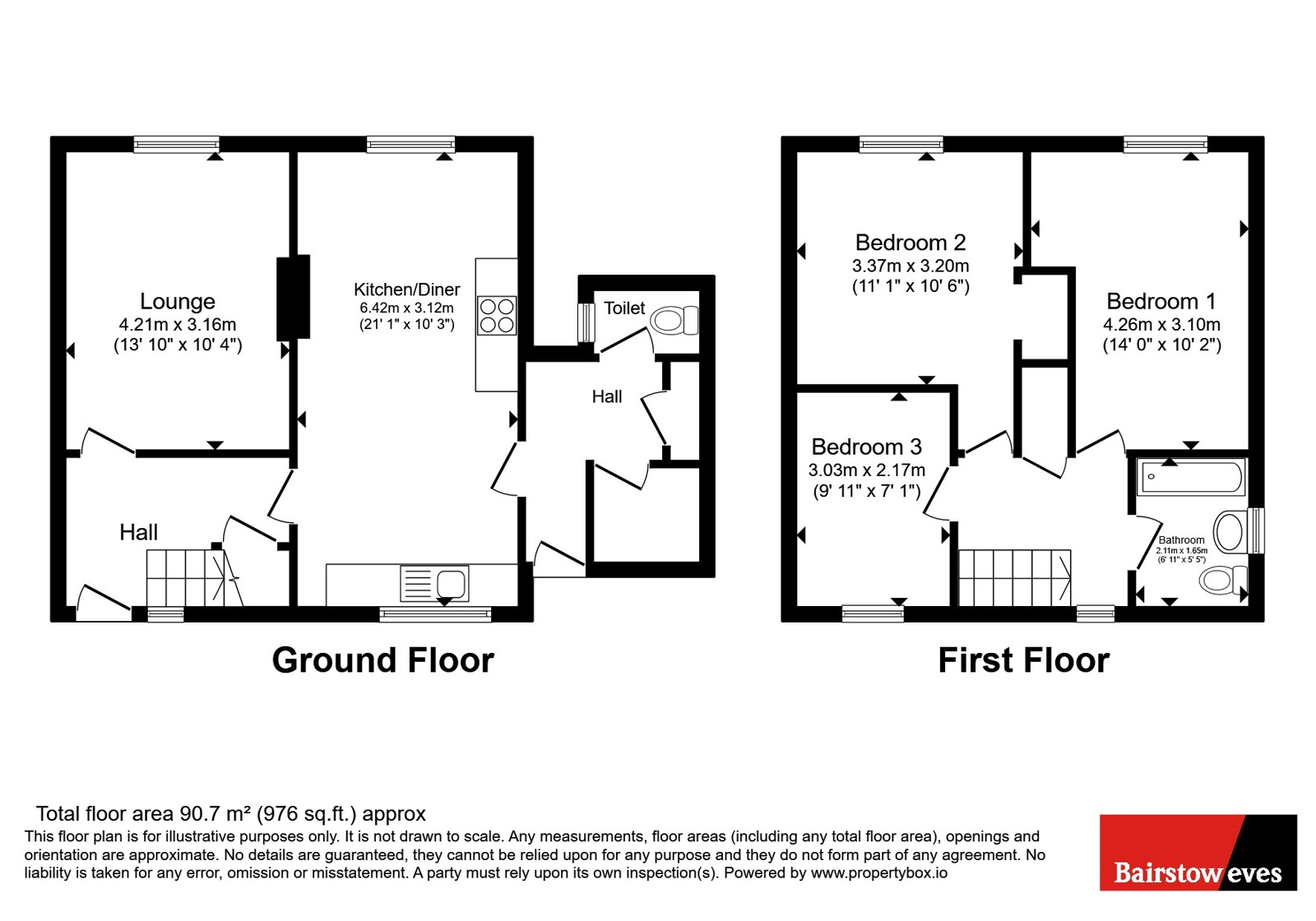 7, Bulcote Road, Nottingham floorplan
