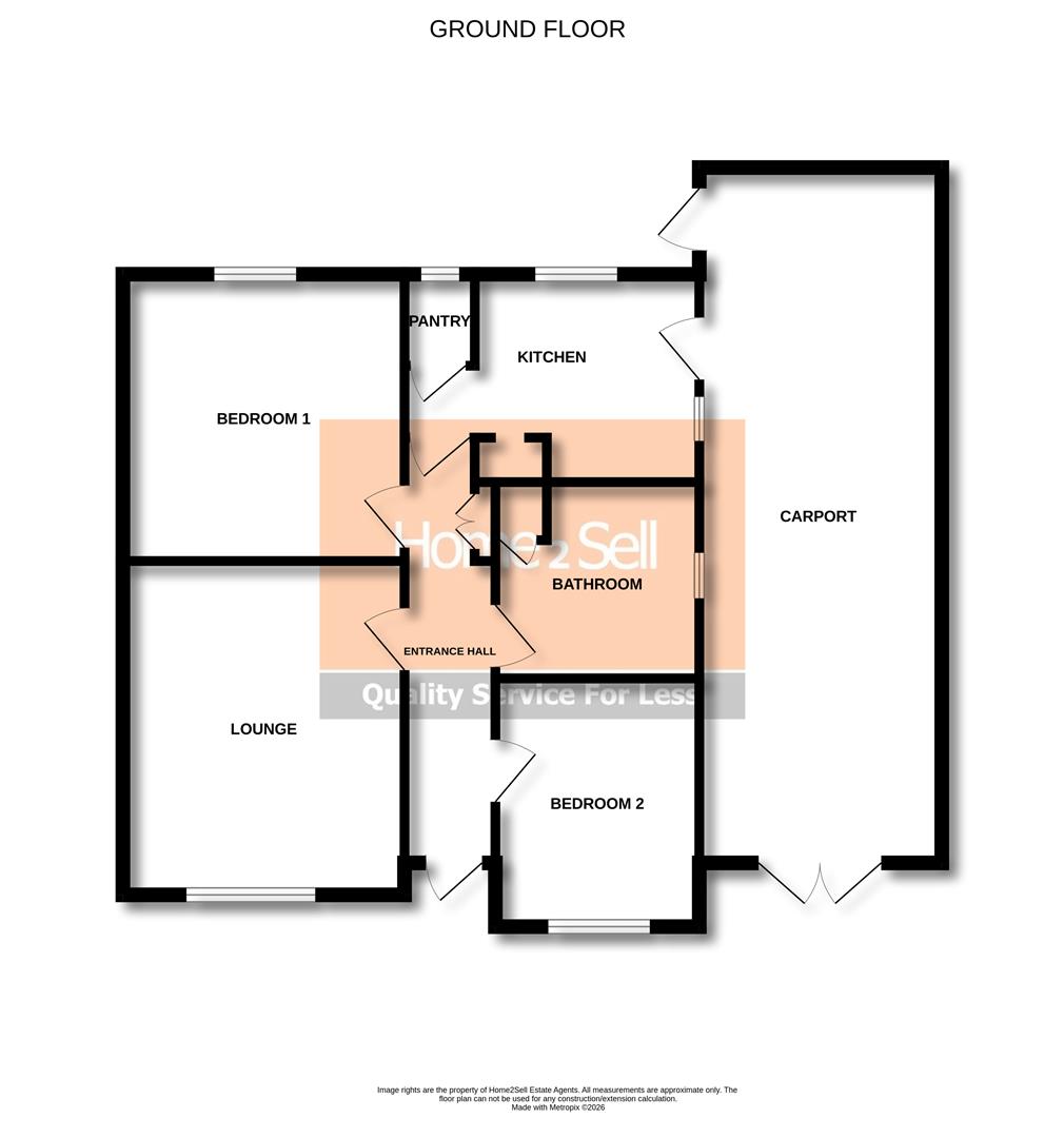 2, Highfield Road, Belper floorplan