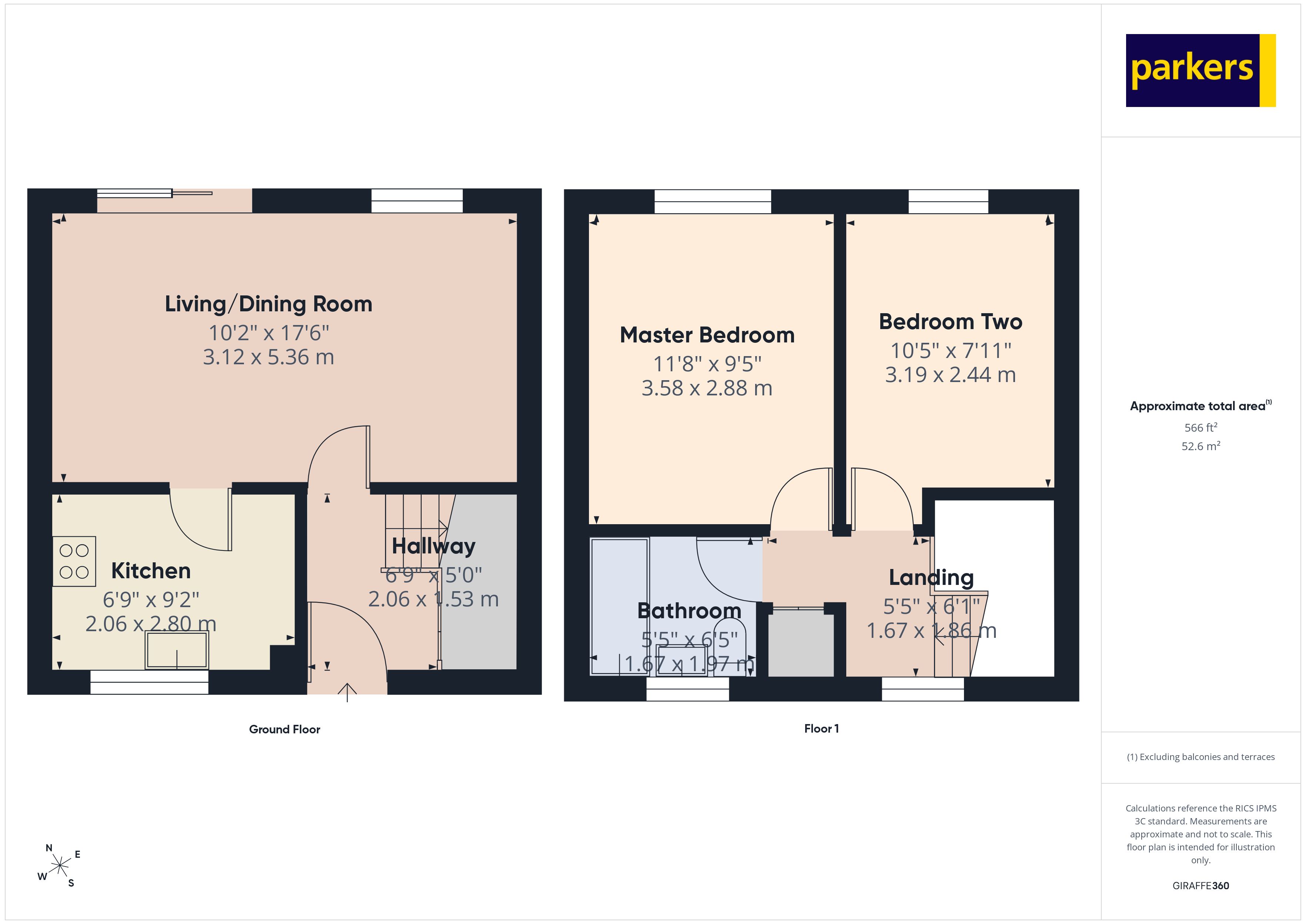 MARKETING CARD, 32, Falcon Fields, Hampshire floorplan