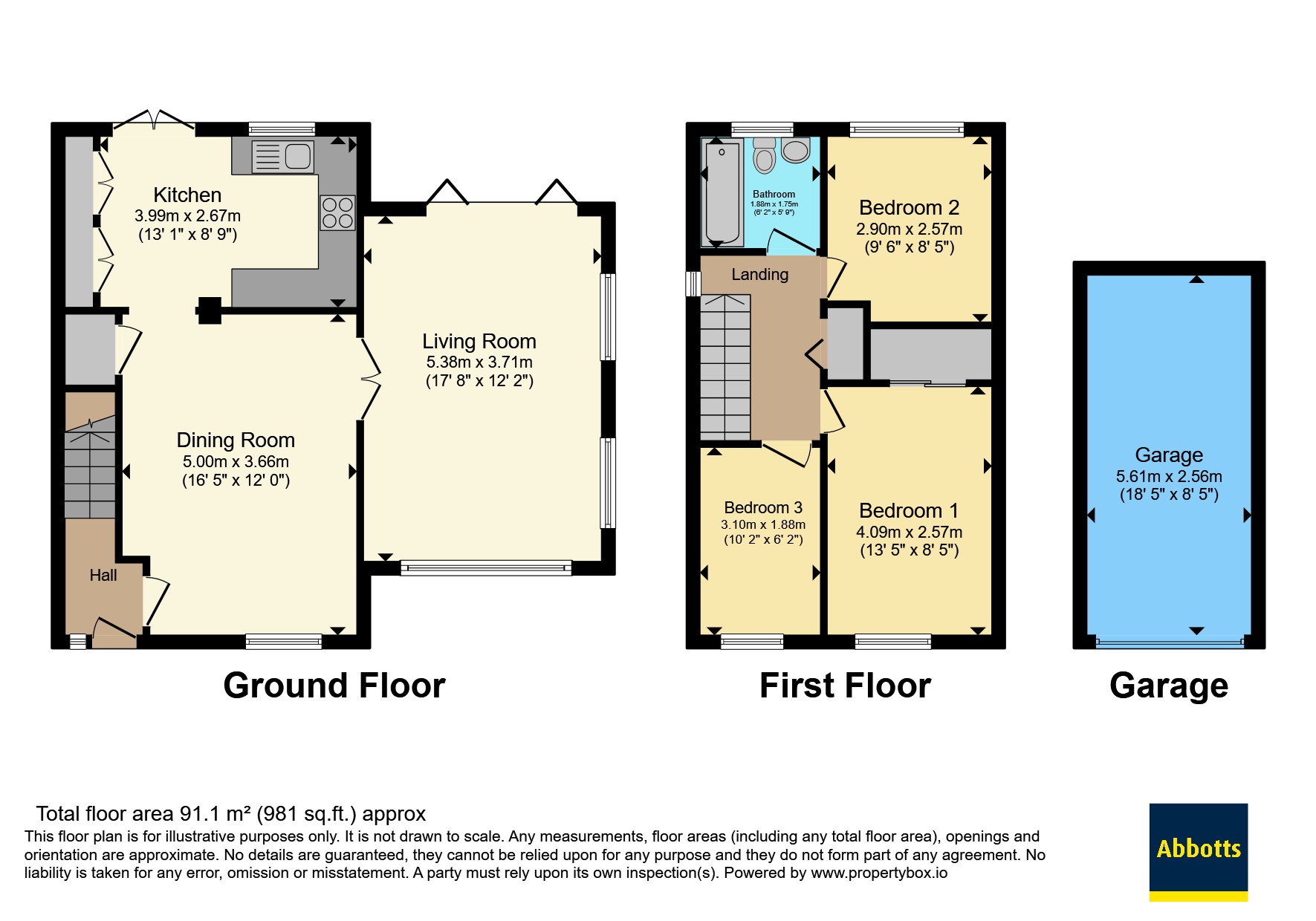 Admirals Walk, Norwich floorplan