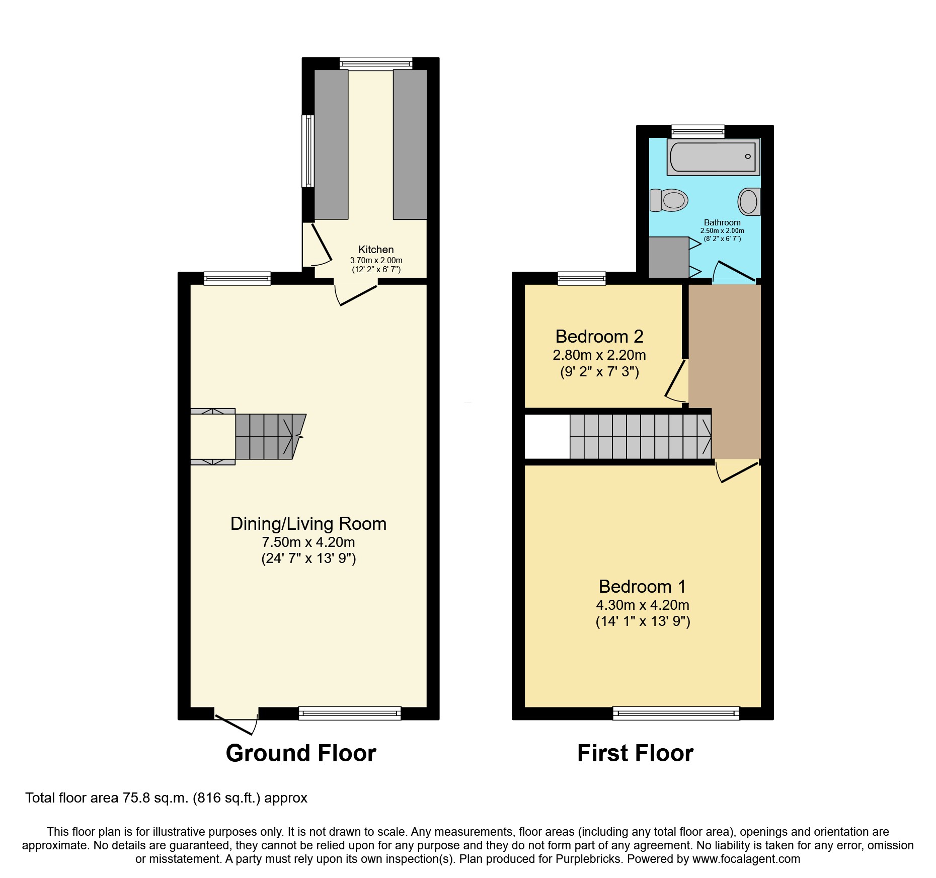 72, Juddfield Street, St. Helens floorplan