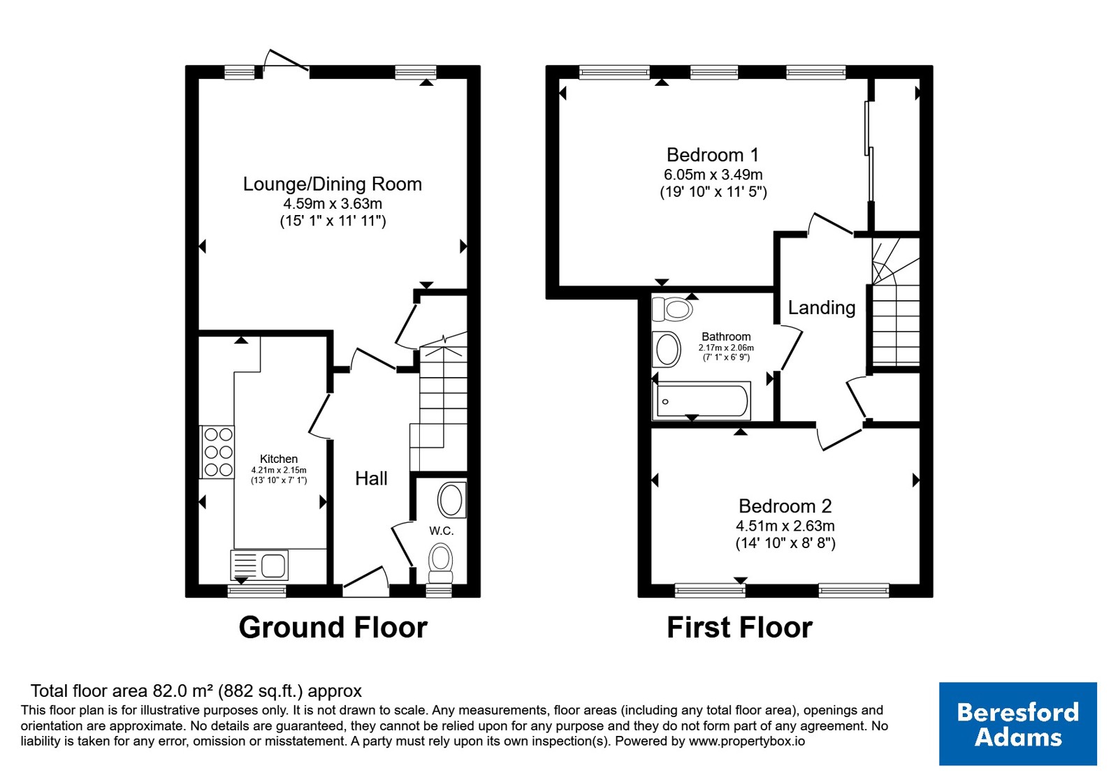 3, Chelmsford Court, Cheshire floorplan