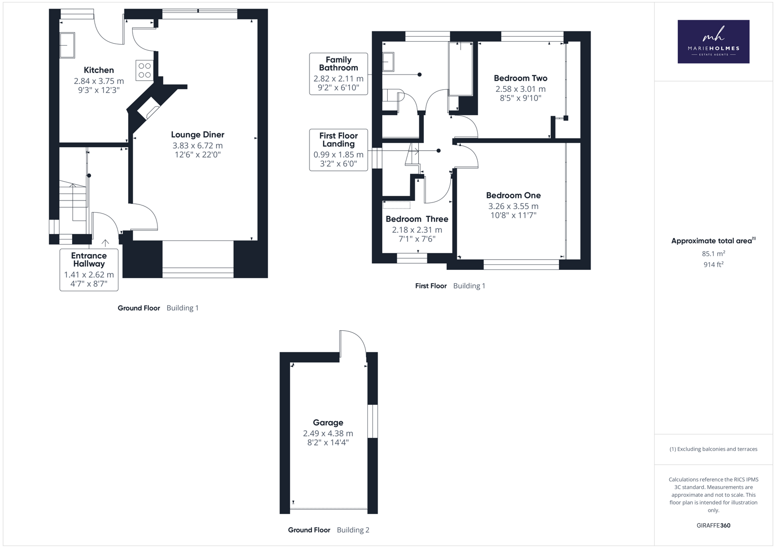 91, Canberra Road, Preston floorplan