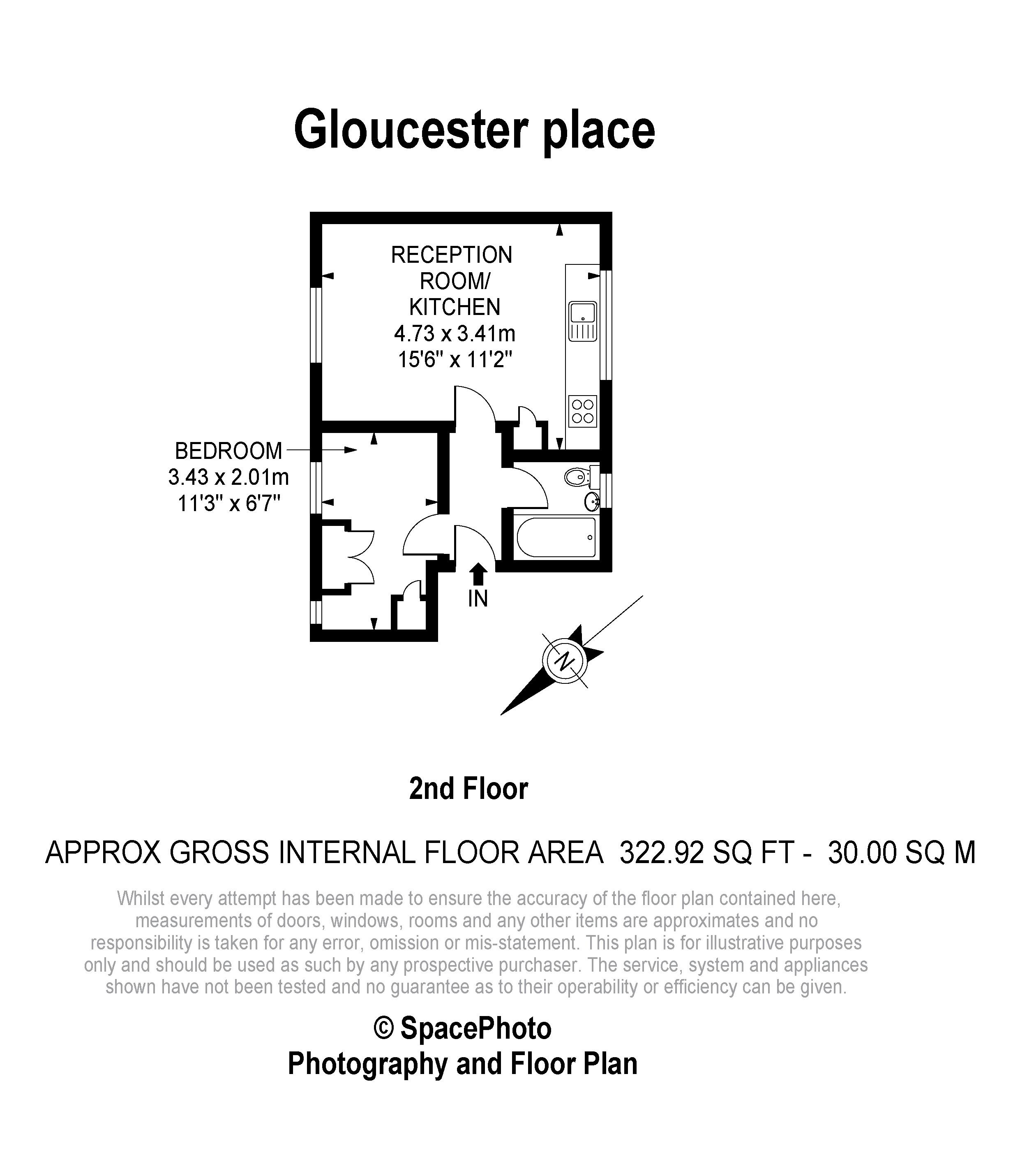 1 Bedrooms Flat to rent in Gloucester Place, London NW1