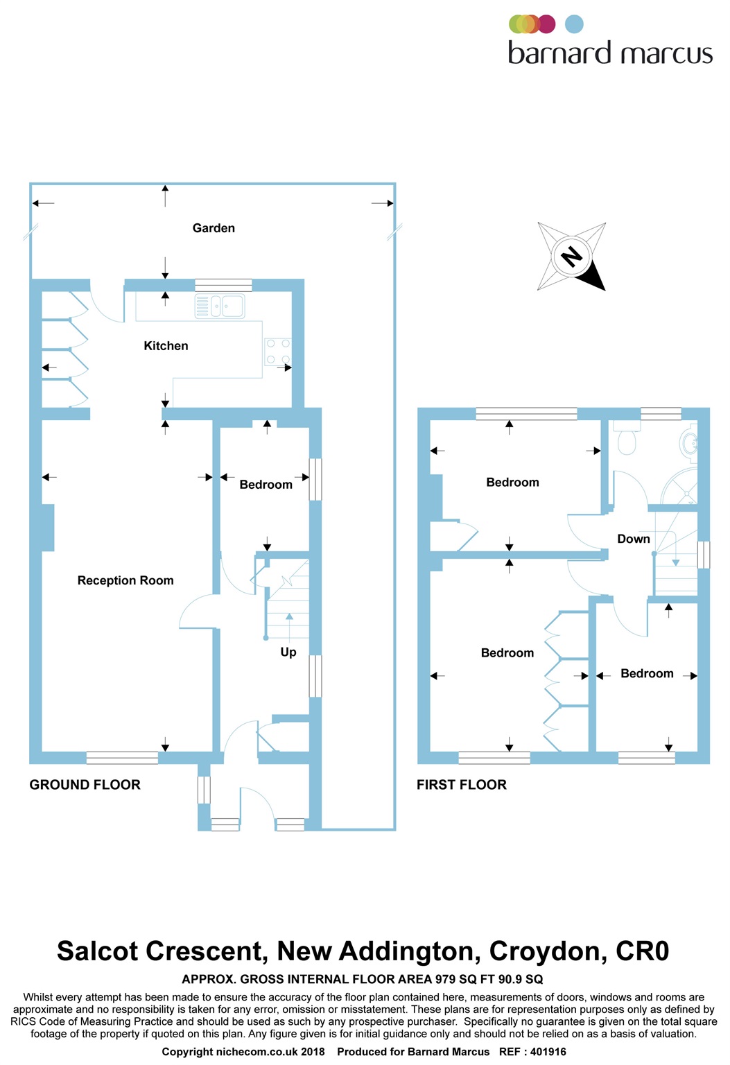 4 Bedrooms Semi-detached house for sale in Salcot Crescent, New Addington, Croydon CR0