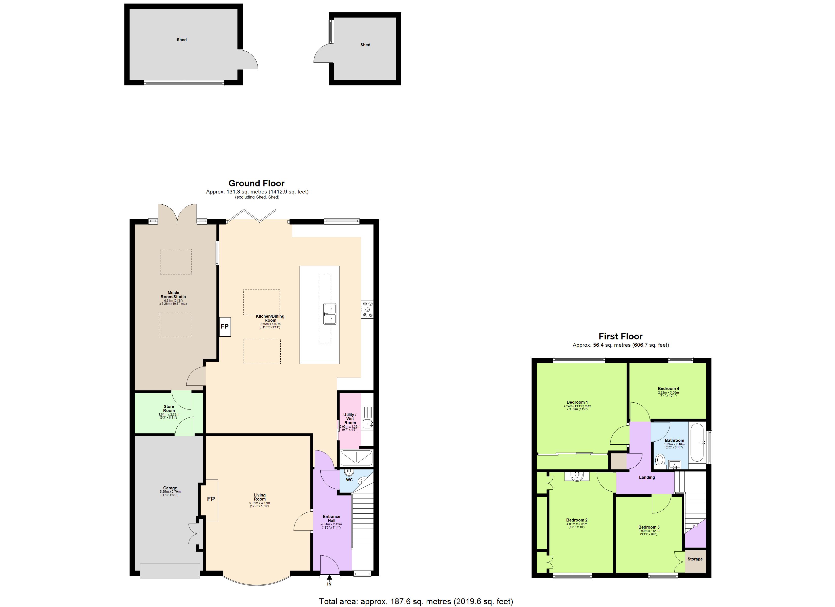 5, Vicarage Gardens, Berkhamsted floorplan