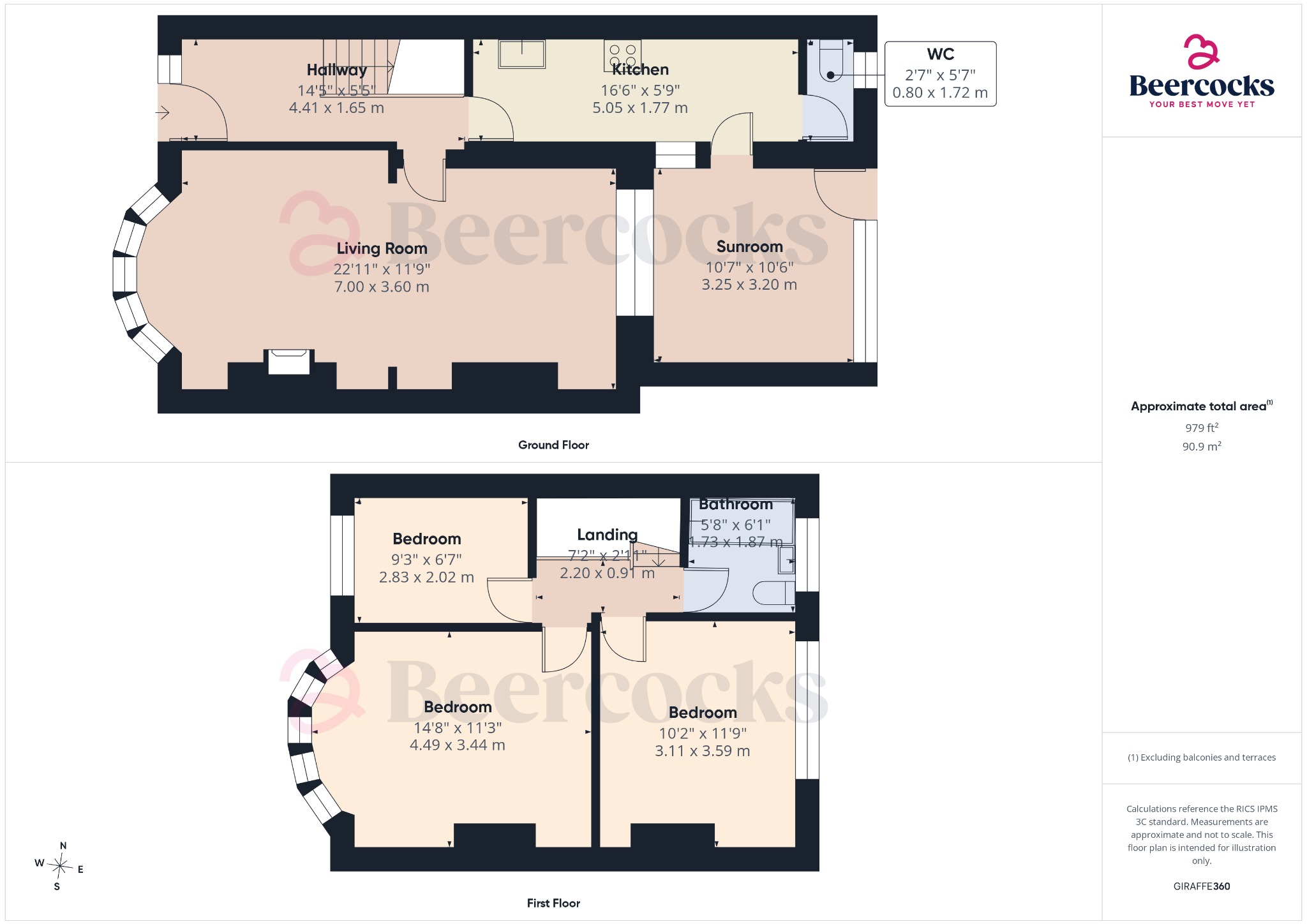 31, Lascelles Avenue, Withernsea floorplan