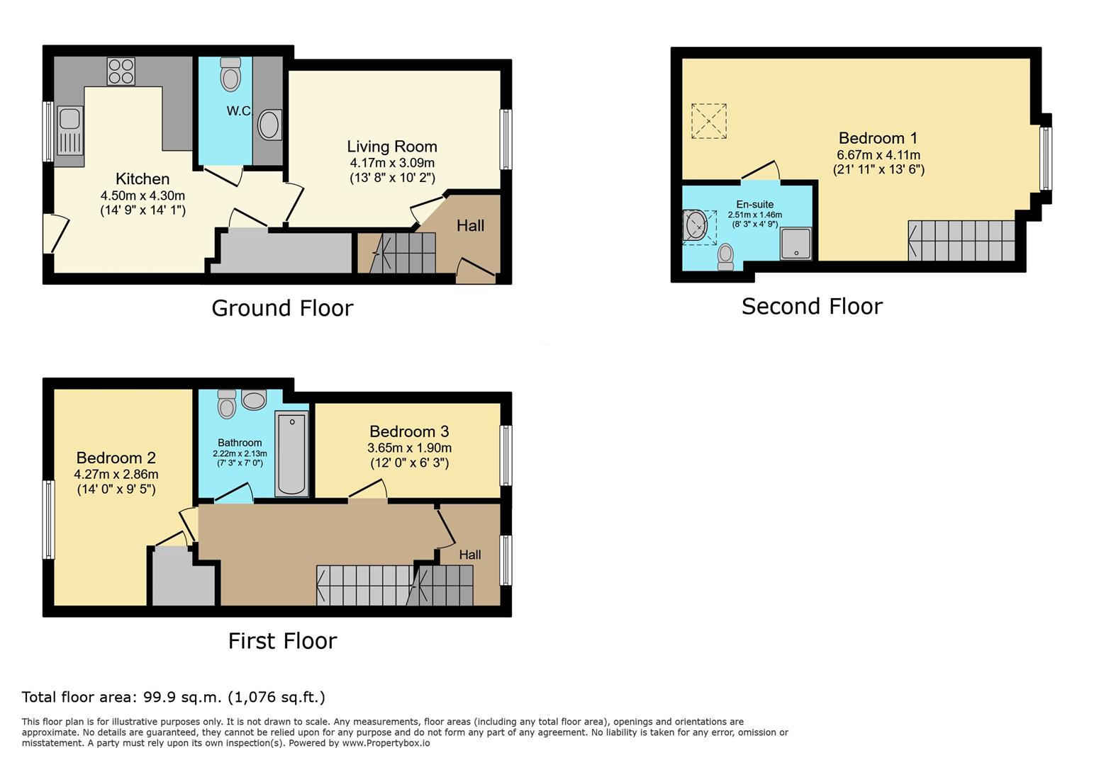37, Riverside Lane, Doncaster floorplan